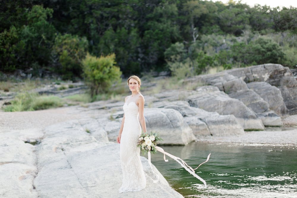 Pedernales Falls Austin Bridal Session