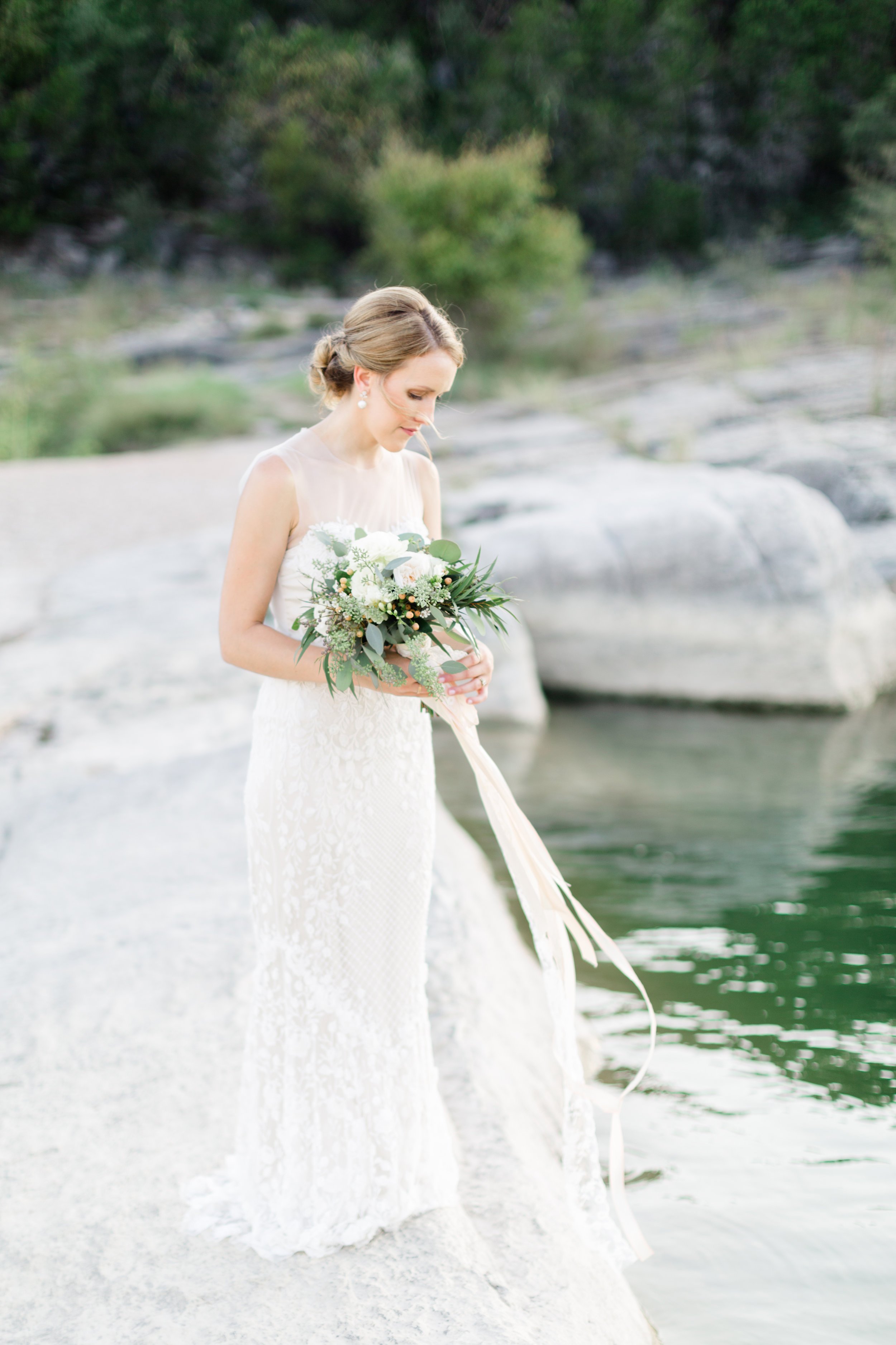 Pedernales Falls Austin Bridal Session