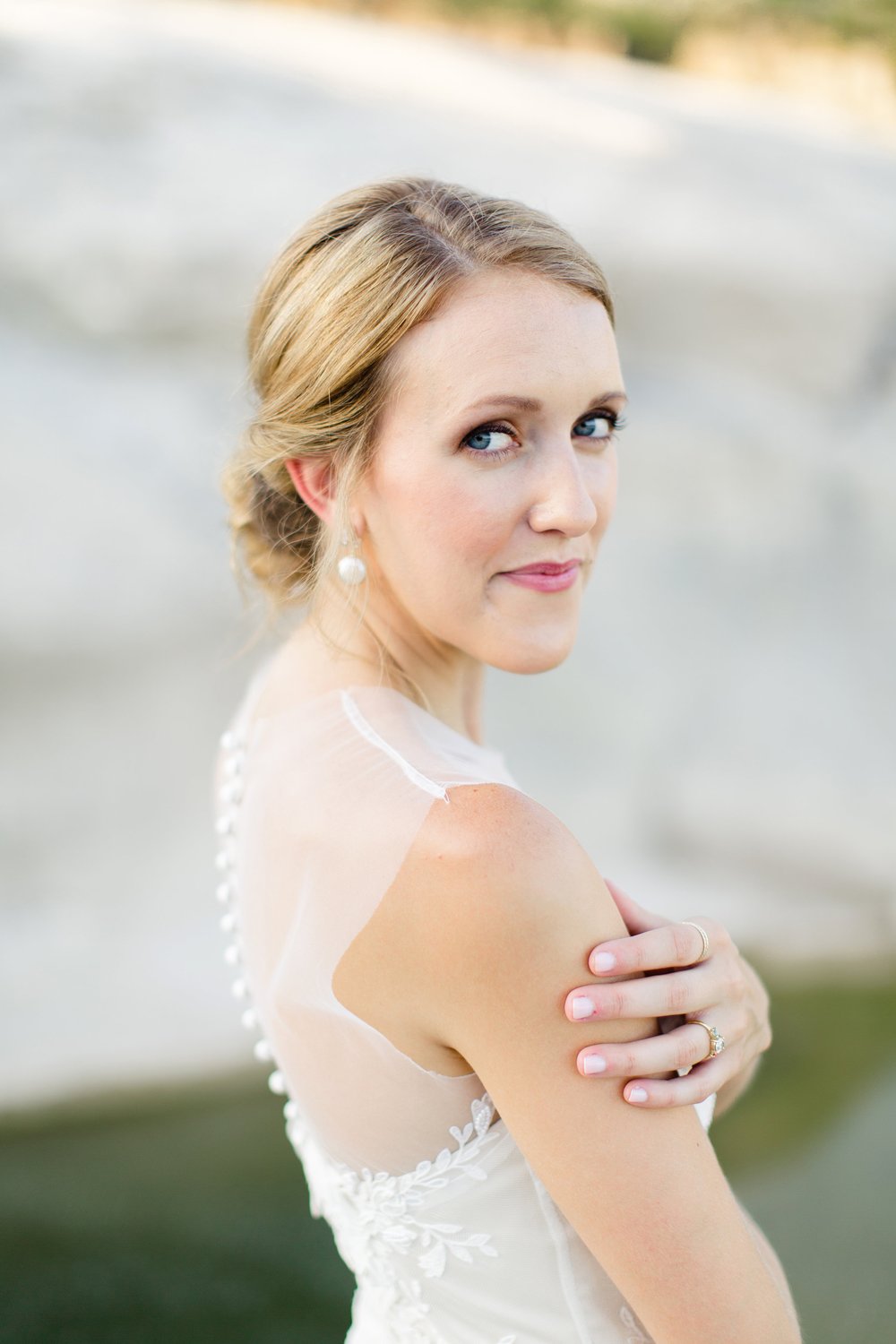 Pedernales Falls Austin Bridal Session. 