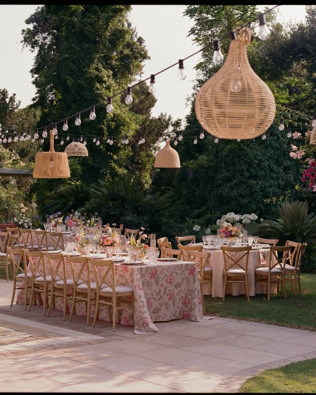 A beautiful evening for an Al fresco dinner in Greece