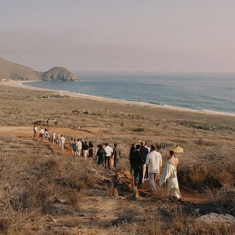A ceremony with a view in Todos Santos 🌵