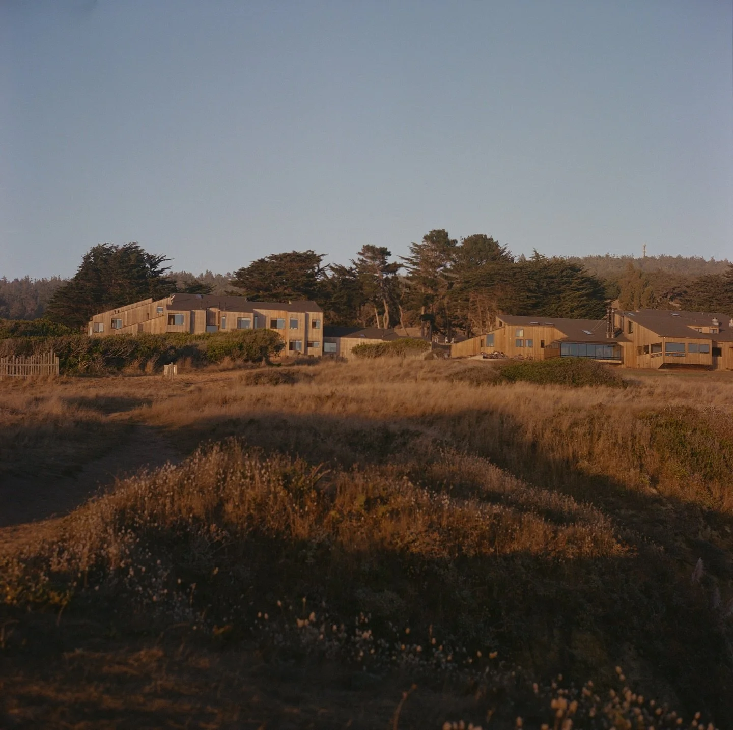 @thesearanchlodge at golden hour through the lens of my Rolleiflex 🎞️