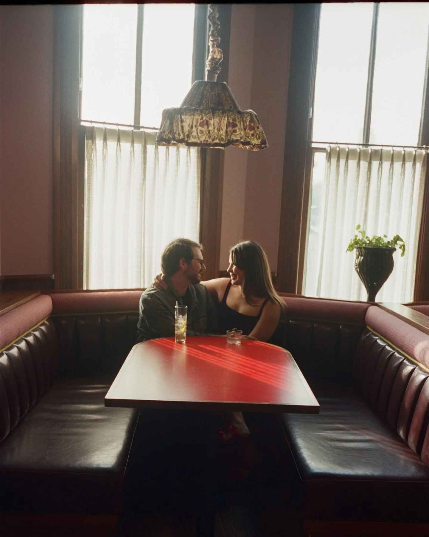 Date night with Gabie &amp; Sean 🍸✨ Such an honor to document a fellow photographer&rsquo;s love! I had the best time capturing these two giggling and dancing their way through Austin.