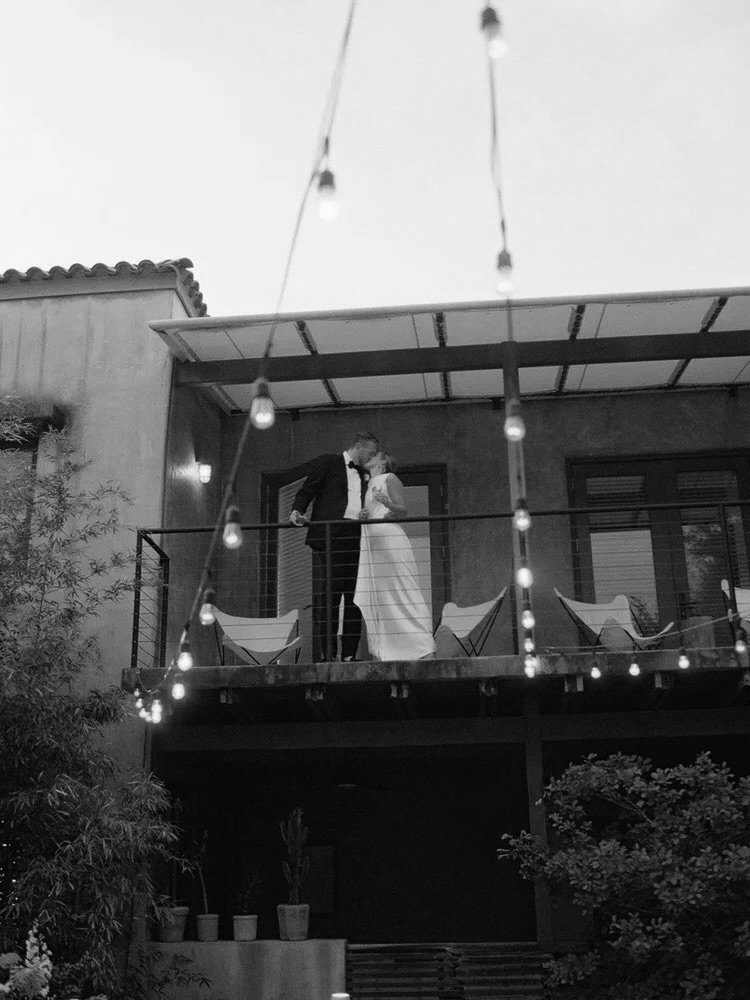 From above &amp; below ✨The dreamiest intimate reception at @hotelsanjose