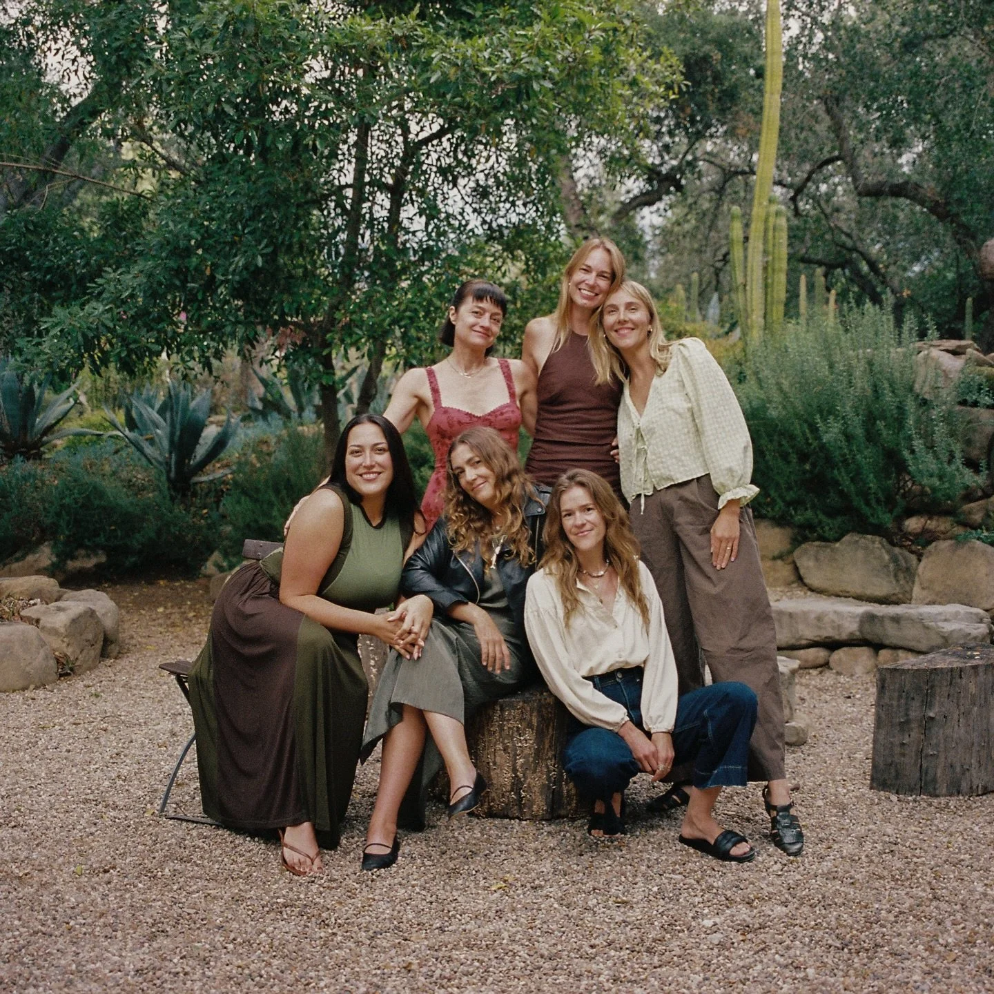 The best weekend giggling in California with these talented ladies 📸