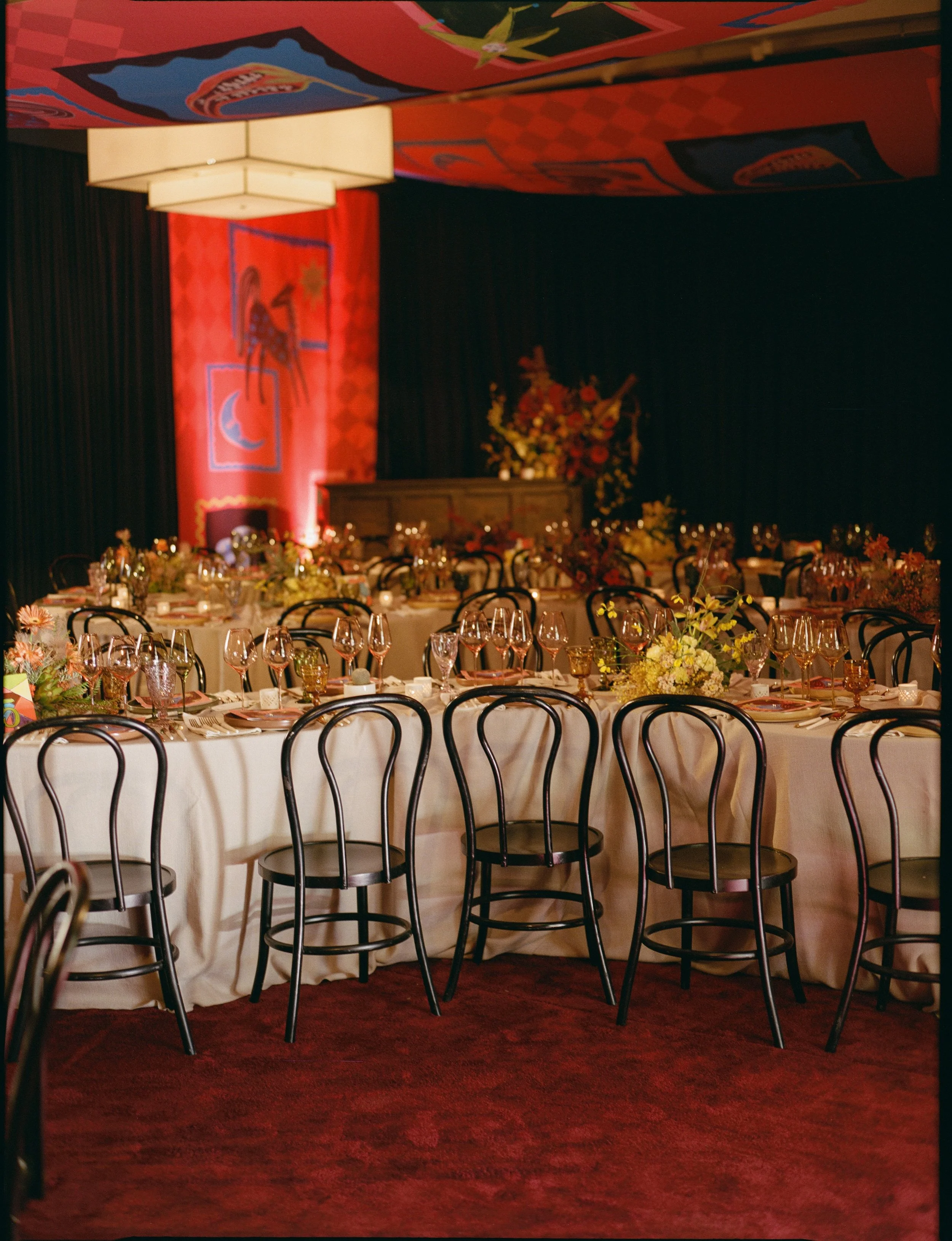 A moment for the incredible custom details from Madison &amp; Regan&rsquo;s colorful 5-course dinner in Santa Fe 🐍 planned by @vida_events

.
.
.
Vendor Team
Venue: @fssantafe 
Photo &amp; Video: @kayla.snell
Planning &amp; Design: @vida_events @kyl