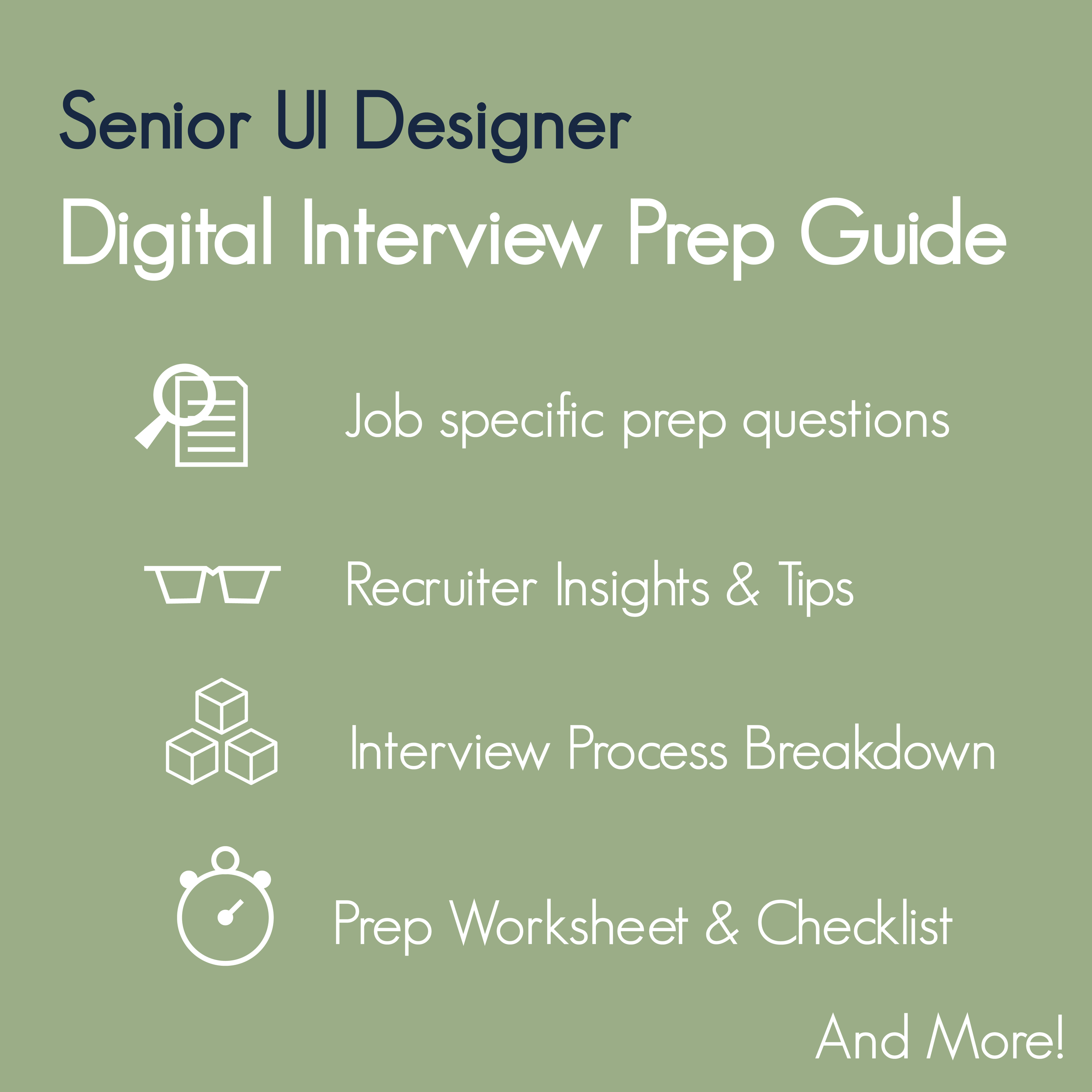 Senior UI Designer Interview Prep Guide