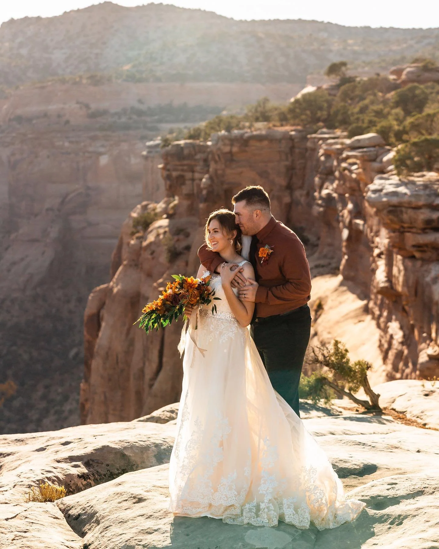 Wrapped up this year&rsquo;s wedding season with the sweetest elopement with these two and their families last week. 🤍

#adventurewedding #intimatewedding #coloradoelopement #grandjunctionwedding #coloradonationalmonument