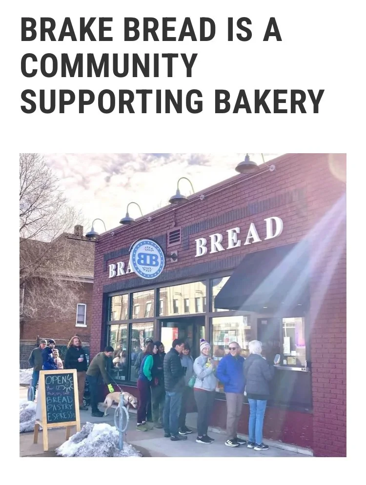 Pop-up at Brake Bread in Saint Paul