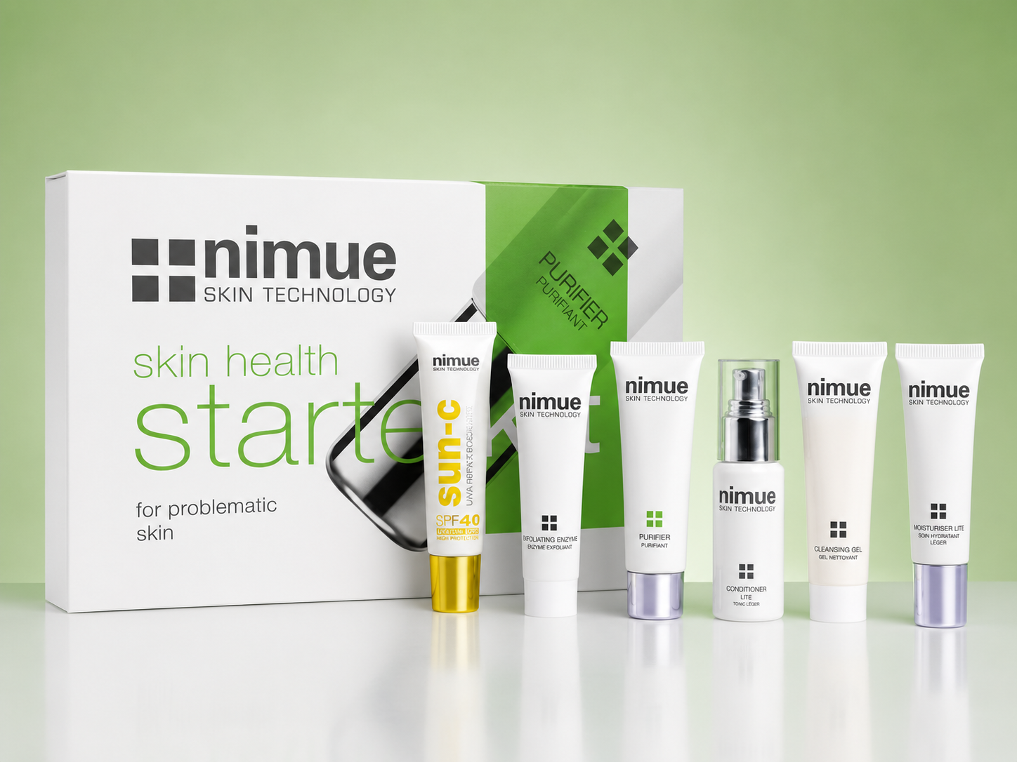 nimue problematic skin