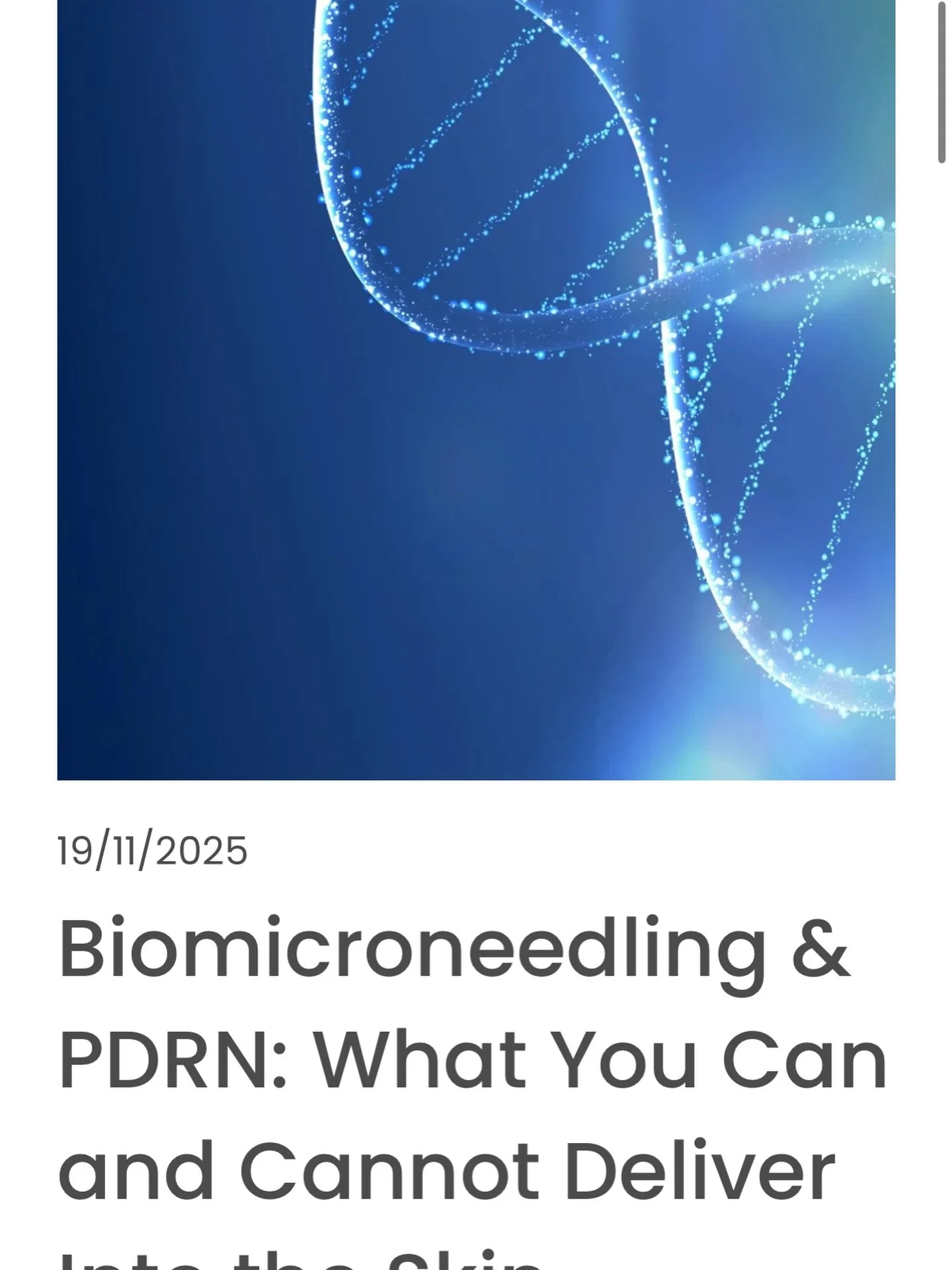 November blog is live. Essential reading for skin therapists and aesthetic nurses.

https://www.gracebeauty.co.nz/blog

#nzblog #skinblog #biomicroneedling