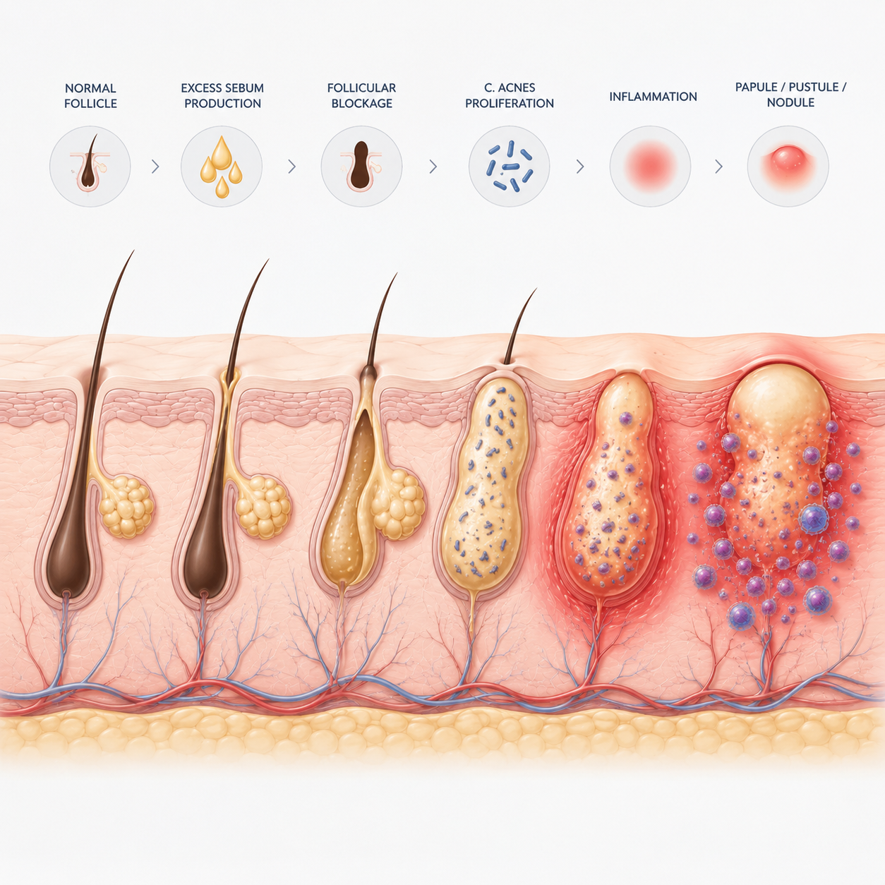 The Physiology of Acne: What Is Really Happening Beneath the Surface