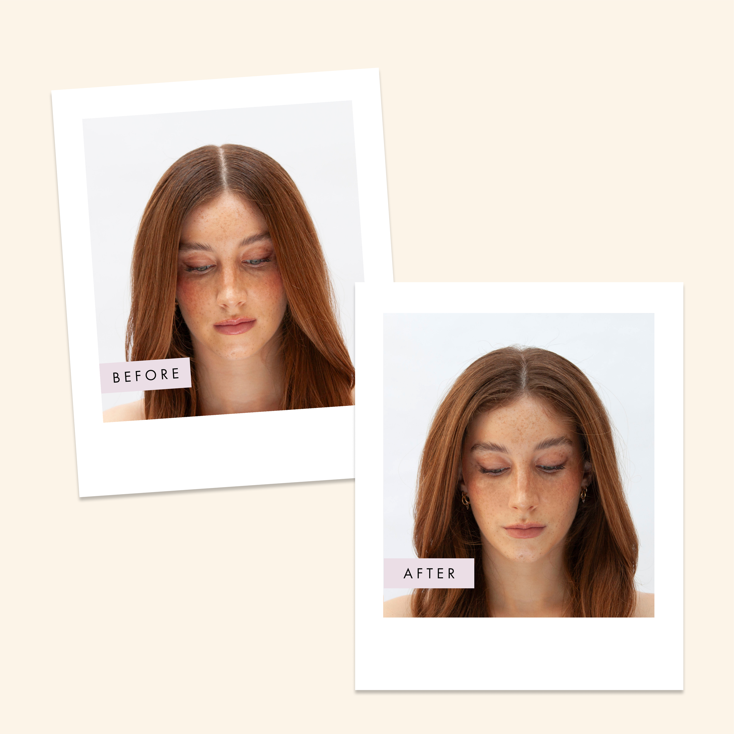 peptide puff before and after