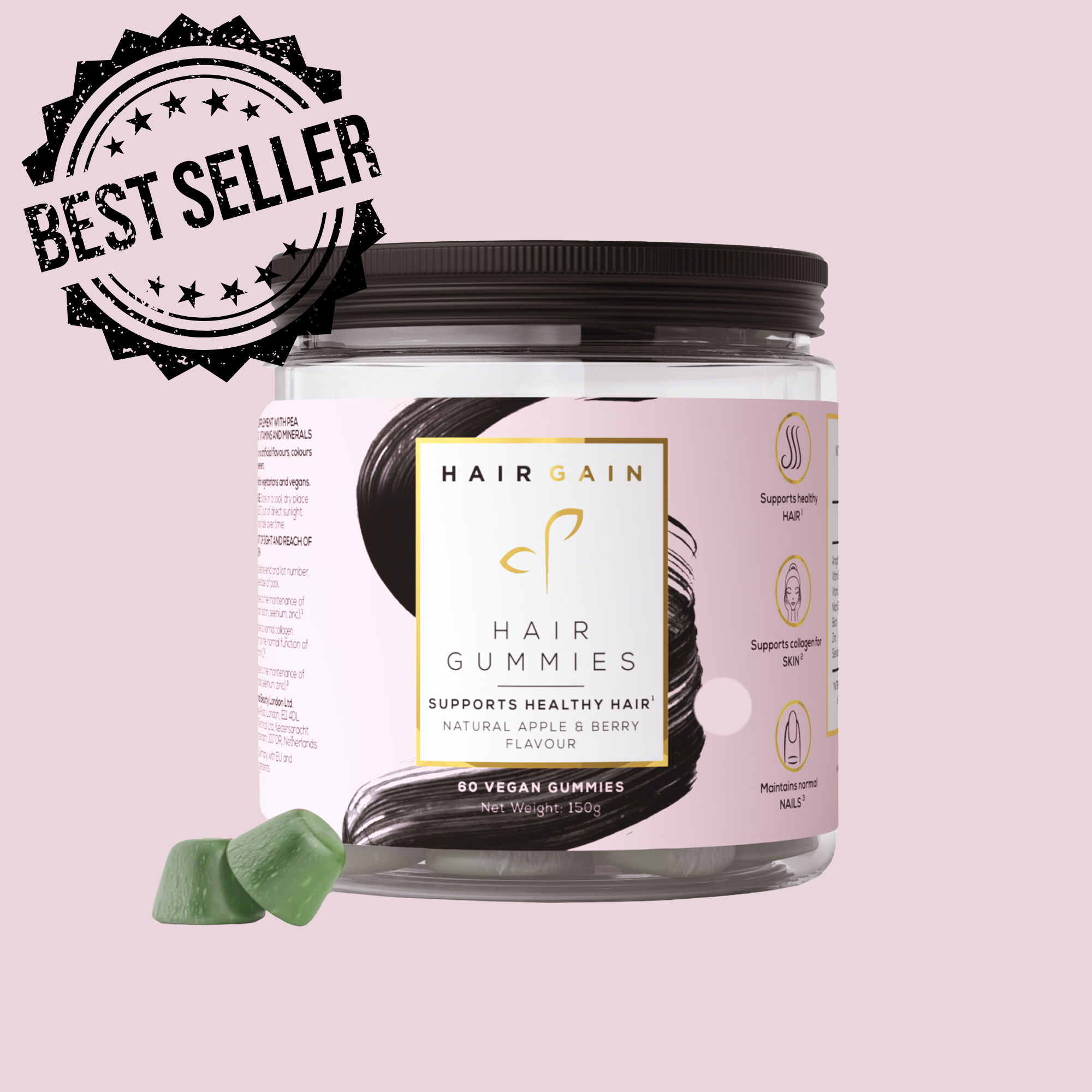 hair gain hair gummies