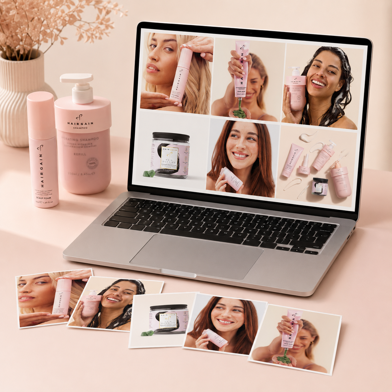hair gain new salon support