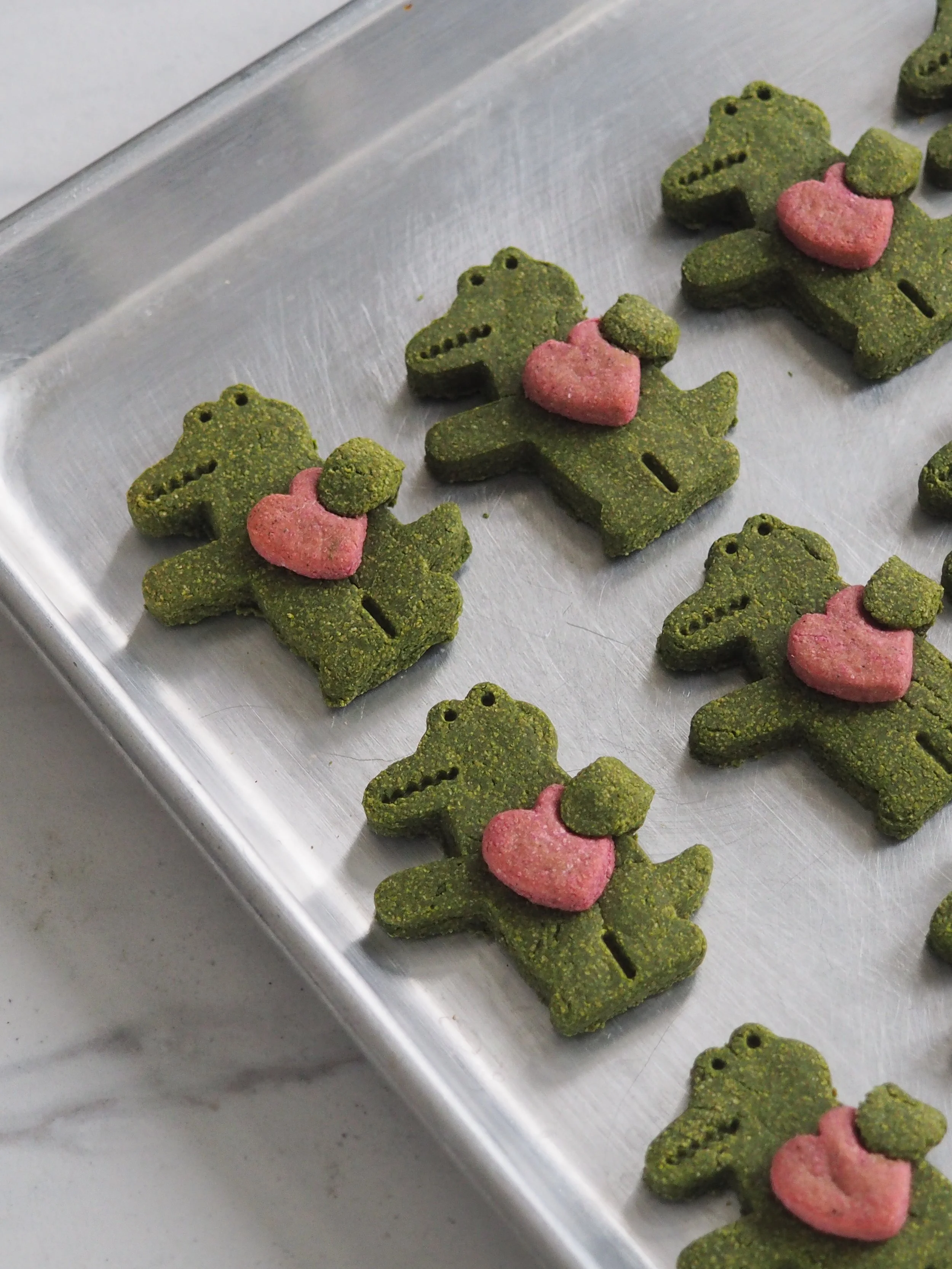 "You Croc My World" Valentines Cookies
