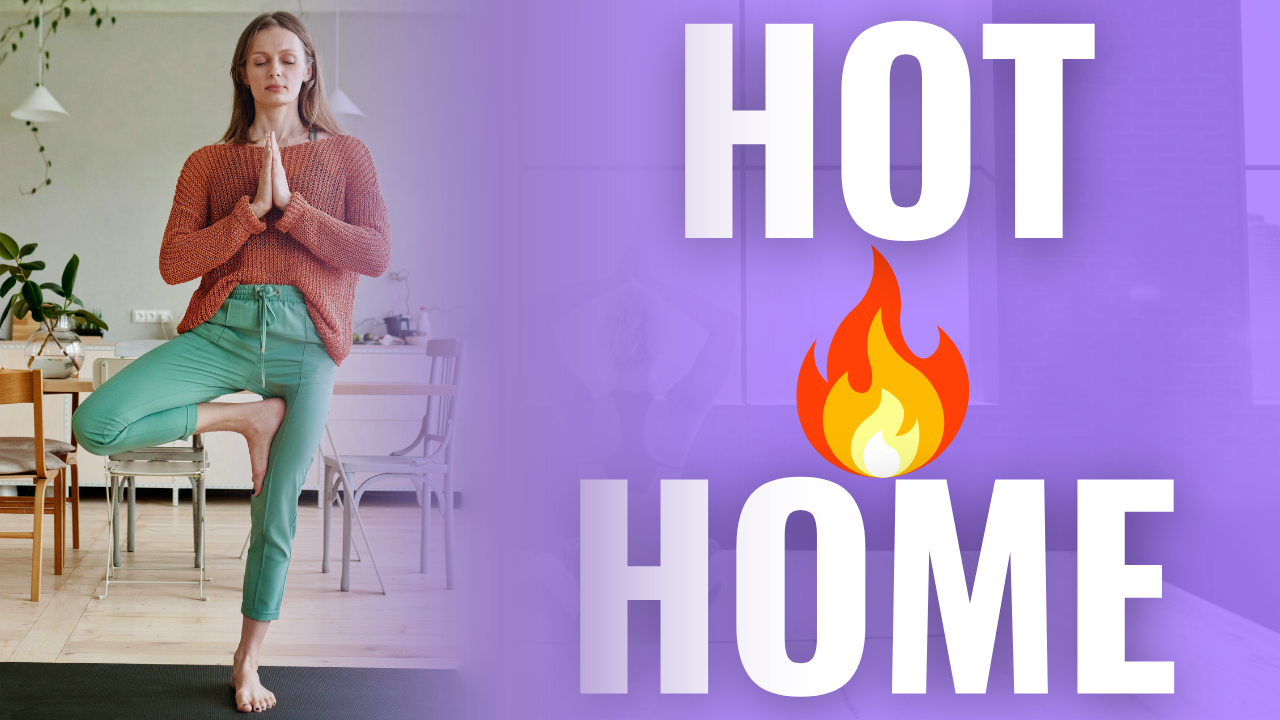 How to Do Hot Yoga at HOME Create a Safe &amp; Effective Space!