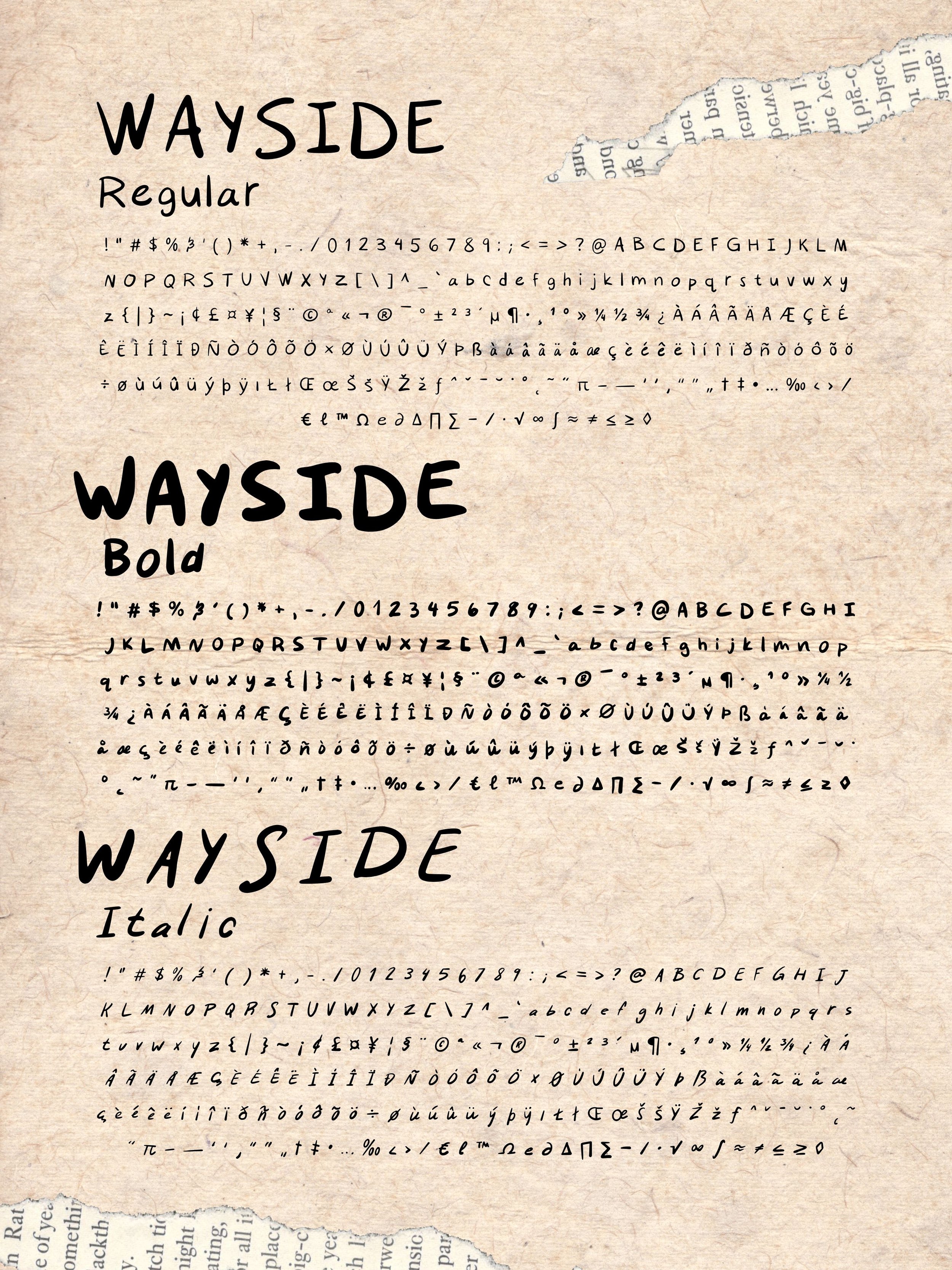 Font Family Design