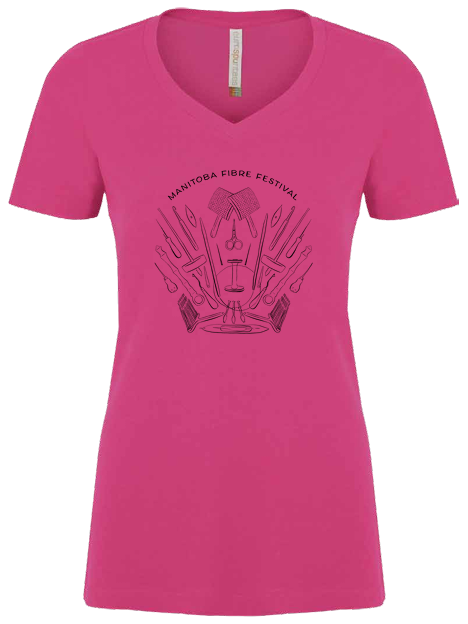 V-Neck - Hot Pink.png