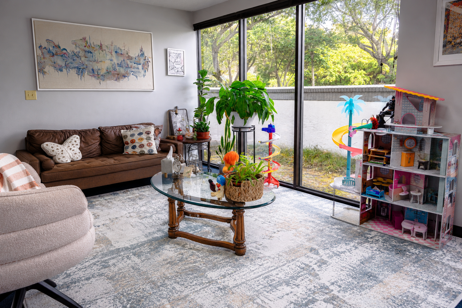 Child and adolescent therapy office