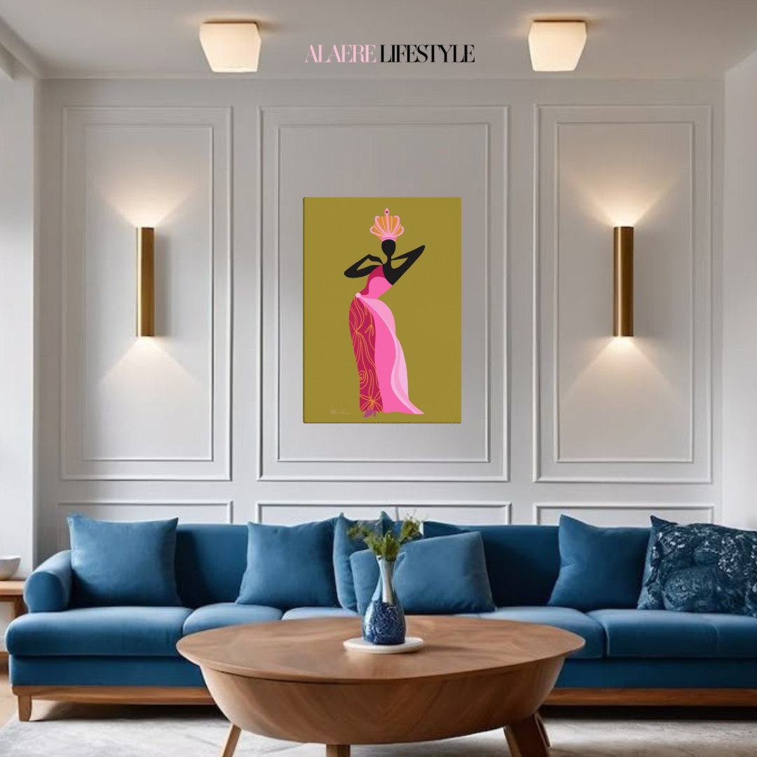 Princesa Verde Canvas Print 4.png