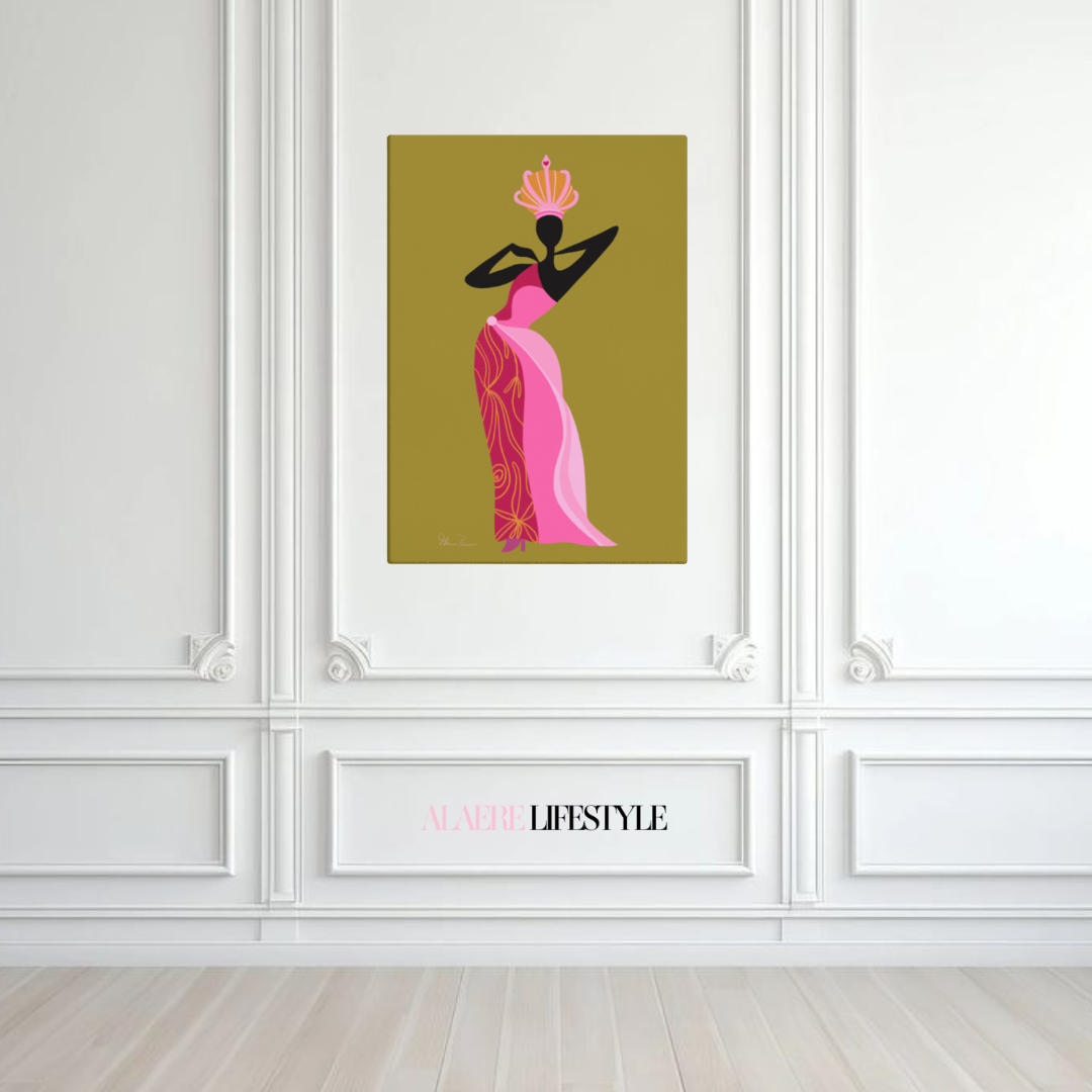 Princesa Verde Canvas Print 2.png