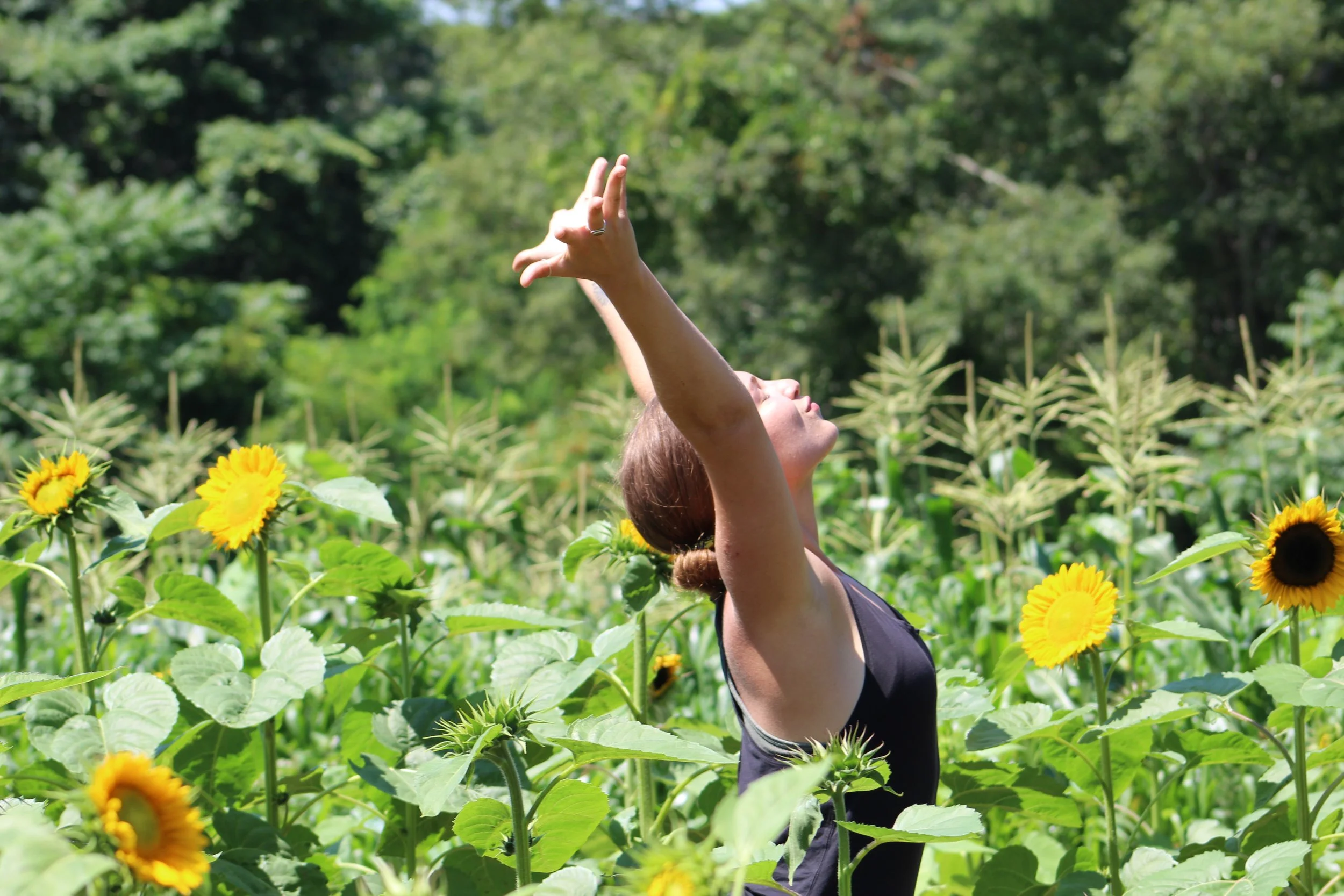 Yoga on the Farm