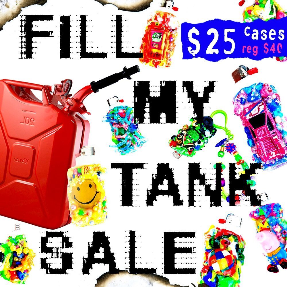 🔥 fill my tank 🔥 ya dude needs gas! $25 sale on cases (reg 40 👯&zwj;♀️) link in bio to grab yours. usbs &amp; lighters !!