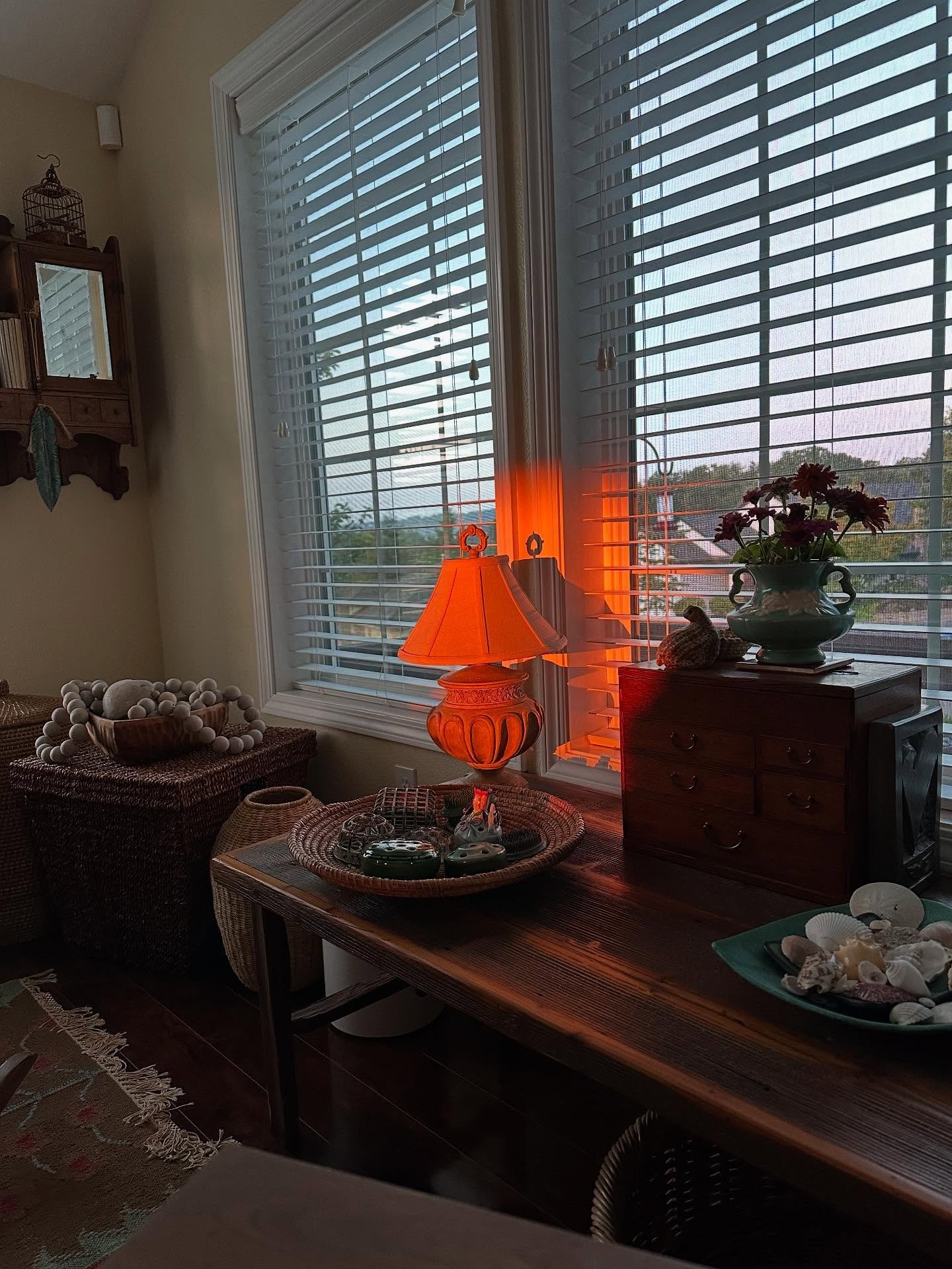 This morning, I sat with my journal and watched the sky shift from indigo to gold &mdash; a quiet, radiant unfolding.
Even with everything weighing heavy in the world, the sun still rose.

There&rsquo;s something sacred in that.
A kind of quiet defia