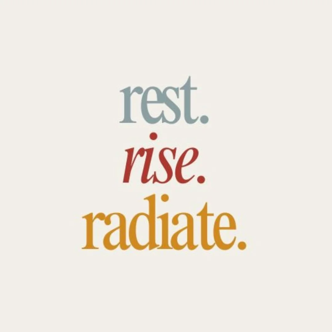 Some seasons call us to rest. Others invite us to rise. And then there are moments when we radiate &mdash; light spilling out from everything we&rsquo;ve lived and carried.

This mantra is the heartbeat of The Soulful Journey: Rest. Rise. Radiate.
A 