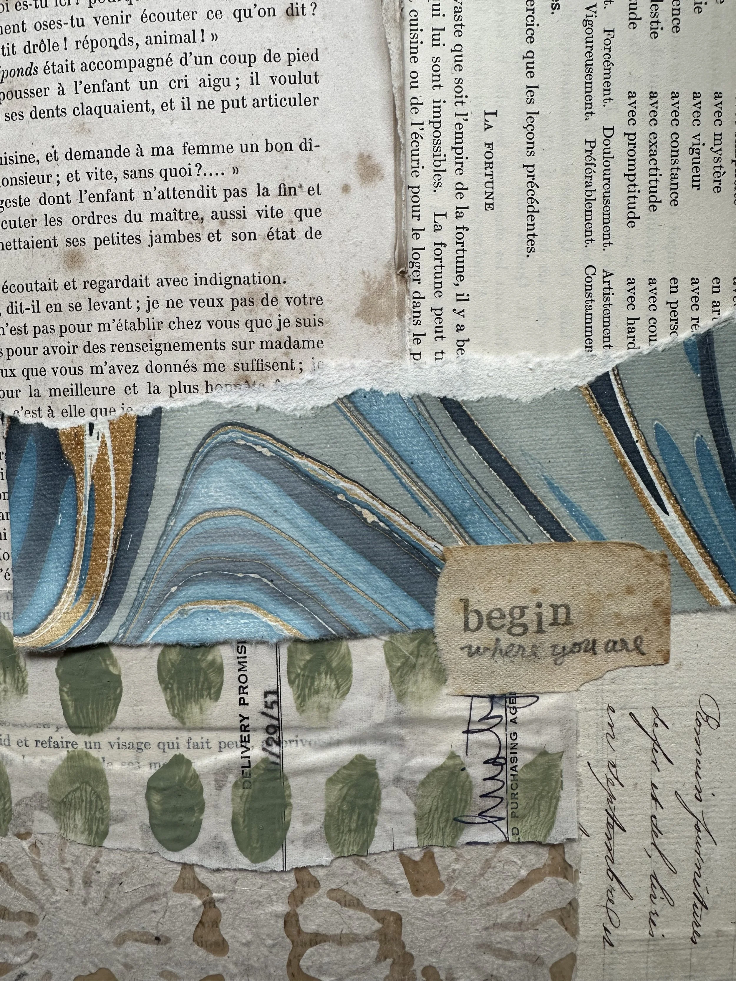 How to Begin Where You Are