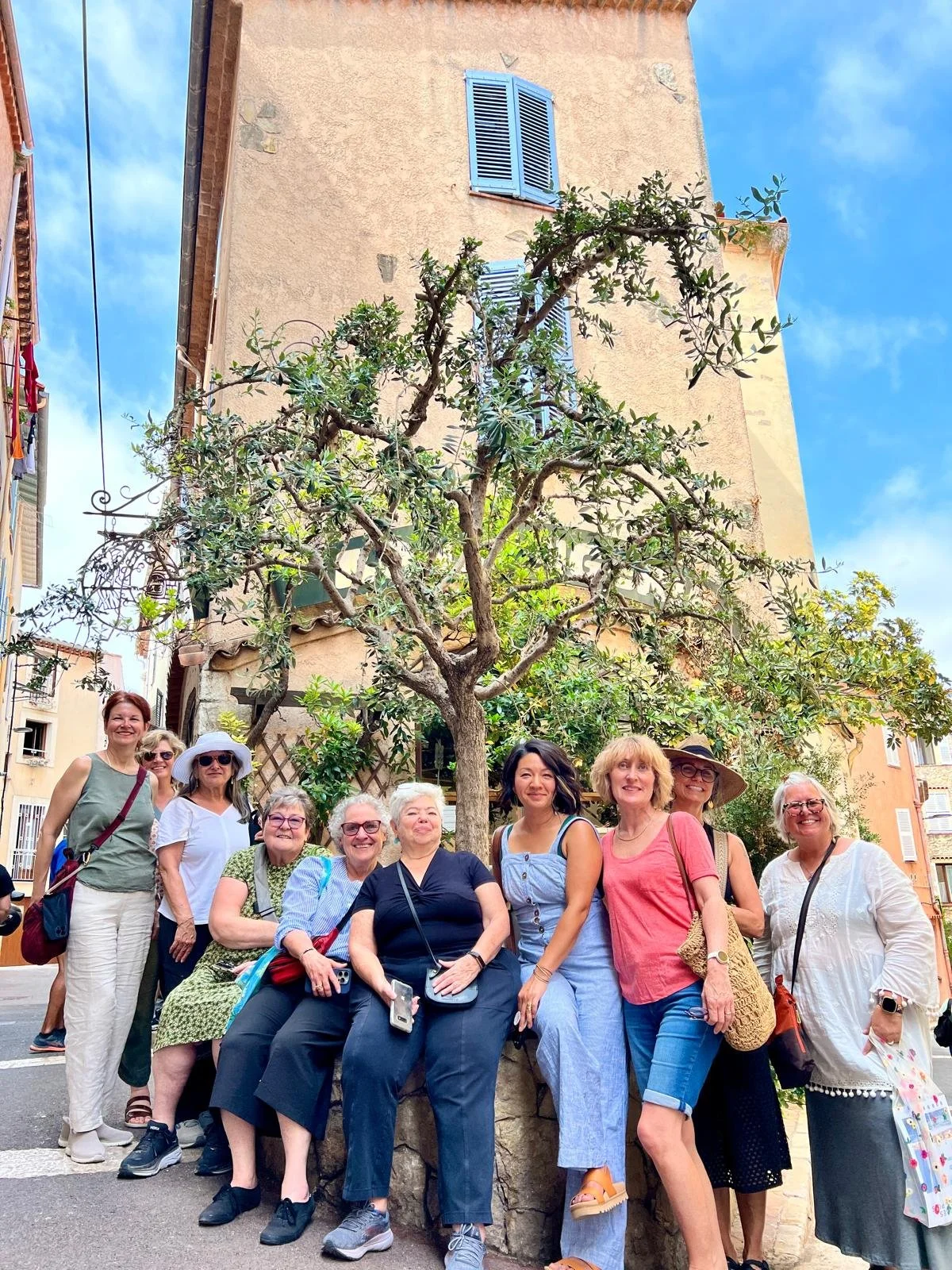 Retreat group photo, Nice, France