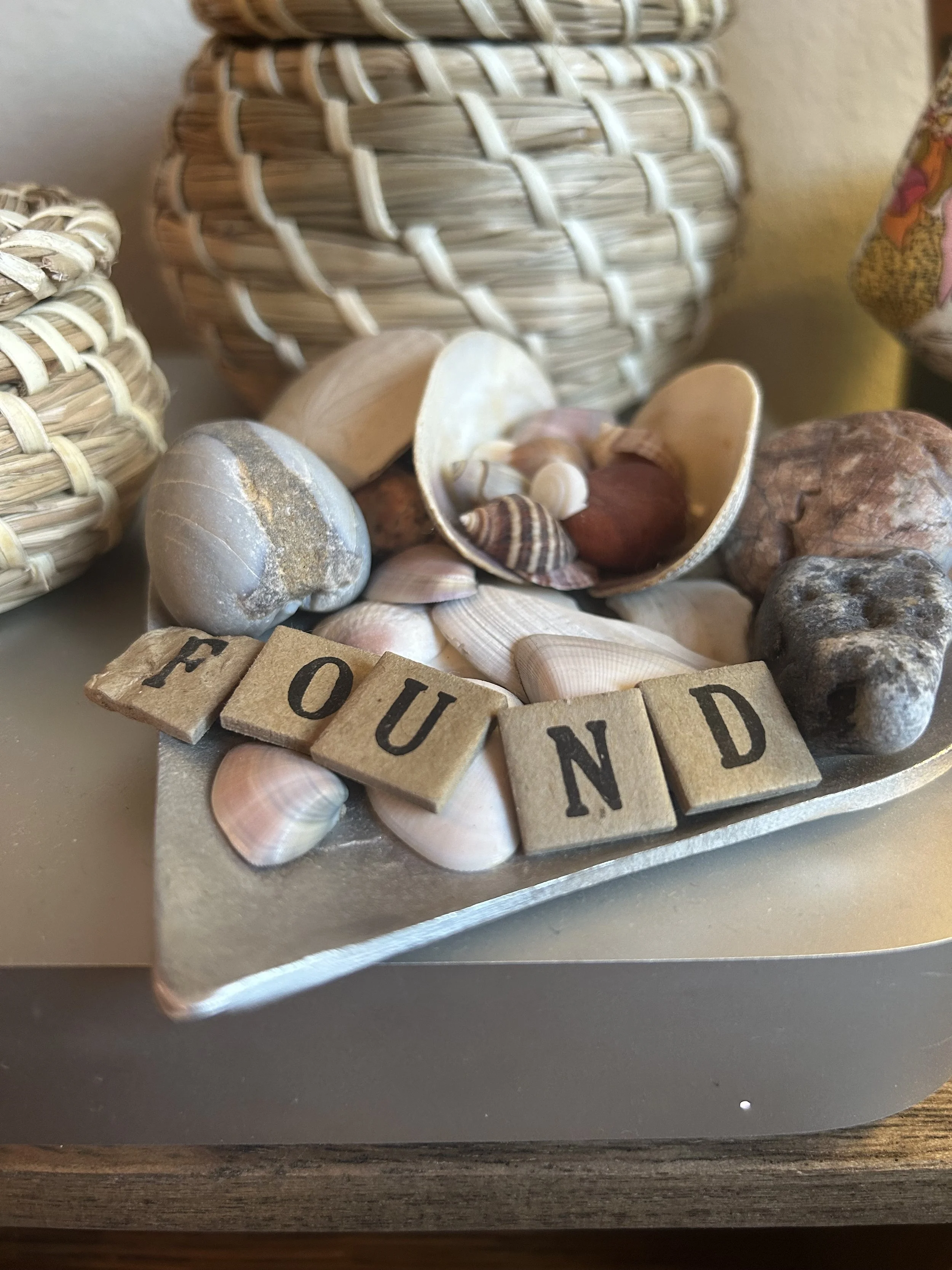 A corner of artist Tammy Gilley's studio.