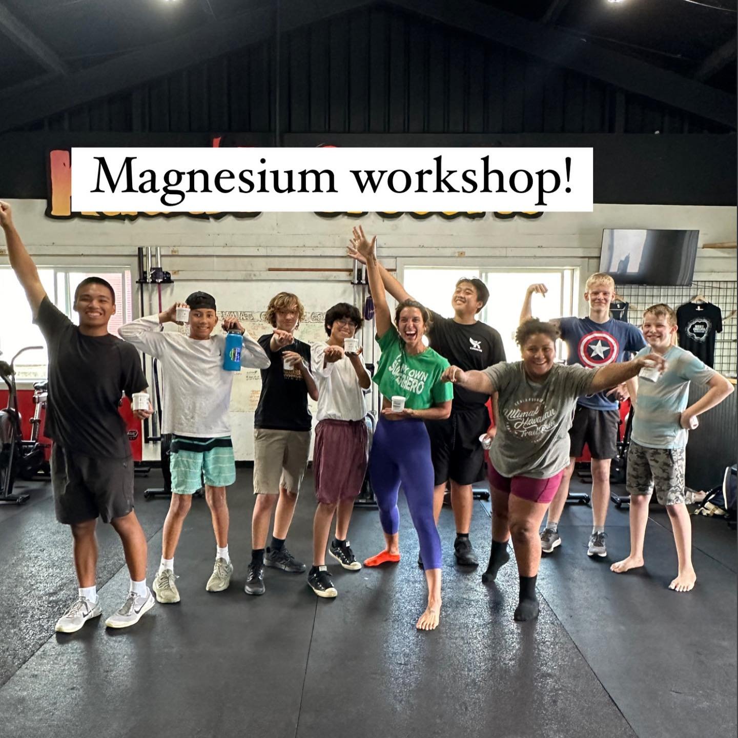 I am so grateful for the chance to teach these teens about LATS and MAGNESIUM! Donated a bunch of @myempirica magnesium through your purchases to @kealafoundation - it was magic and wonderful!!

@ultimatehawaiiantrailrun