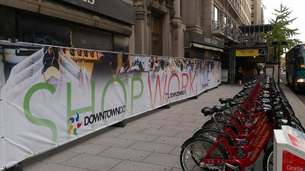 FENCE BANNERS IN WASHINGTON DC, NORTHERN VA AND MORE