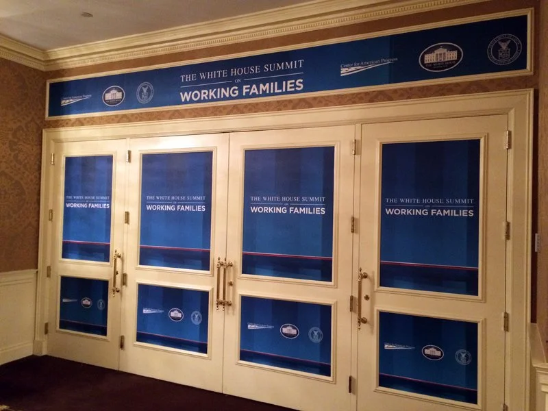 POLITICAL EVENT GRAPHICS FOR THE WHITE HOUSE
