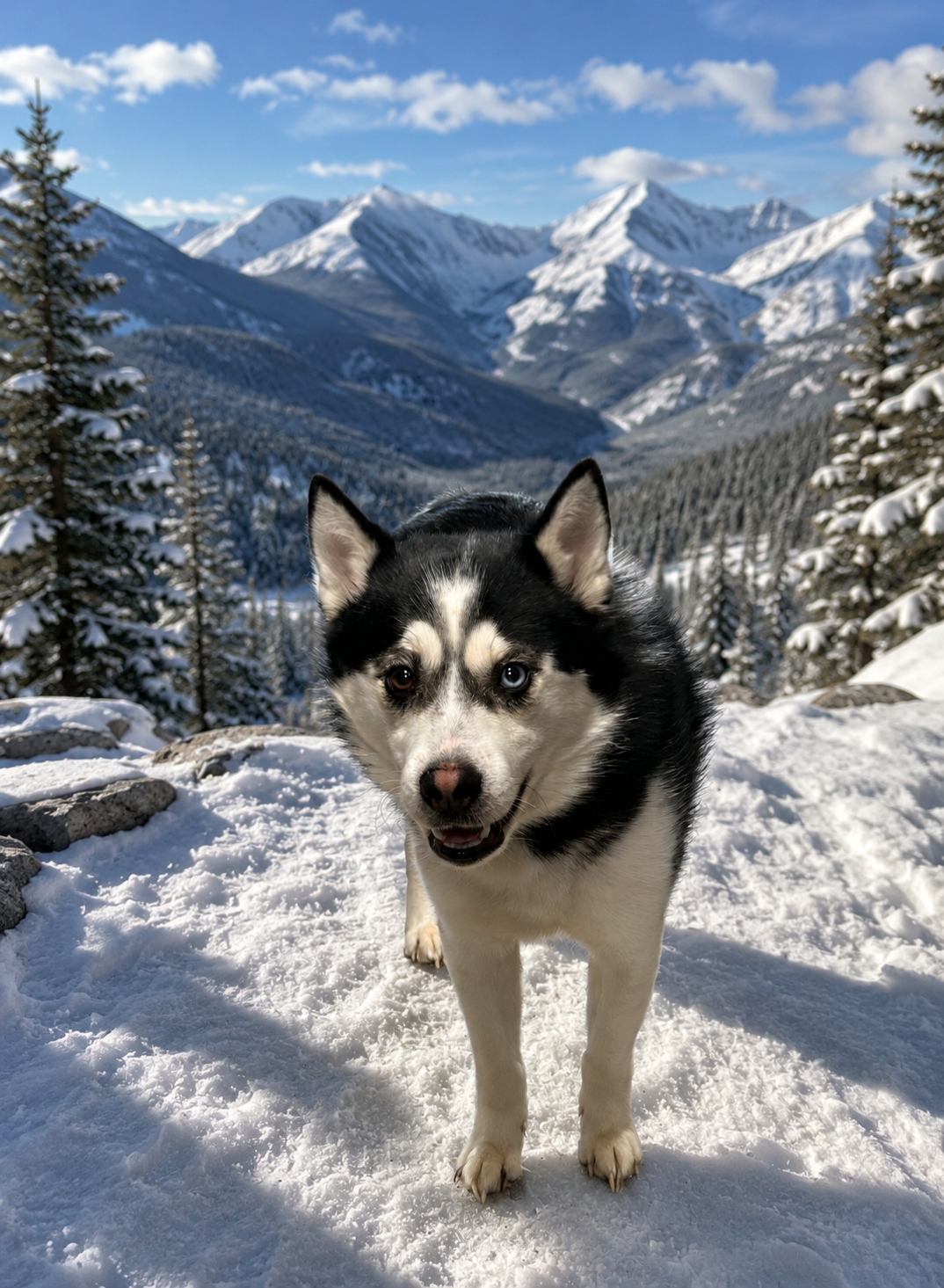 Jay is a 2 year old 26 lb Pomsky that came to us after he wasn't able to be cared for. This cool guy is great with other dogs, unsure about cats and is fine with kids around but prefers adults/ dogs over kids. He is very very friendly! Jay could use 