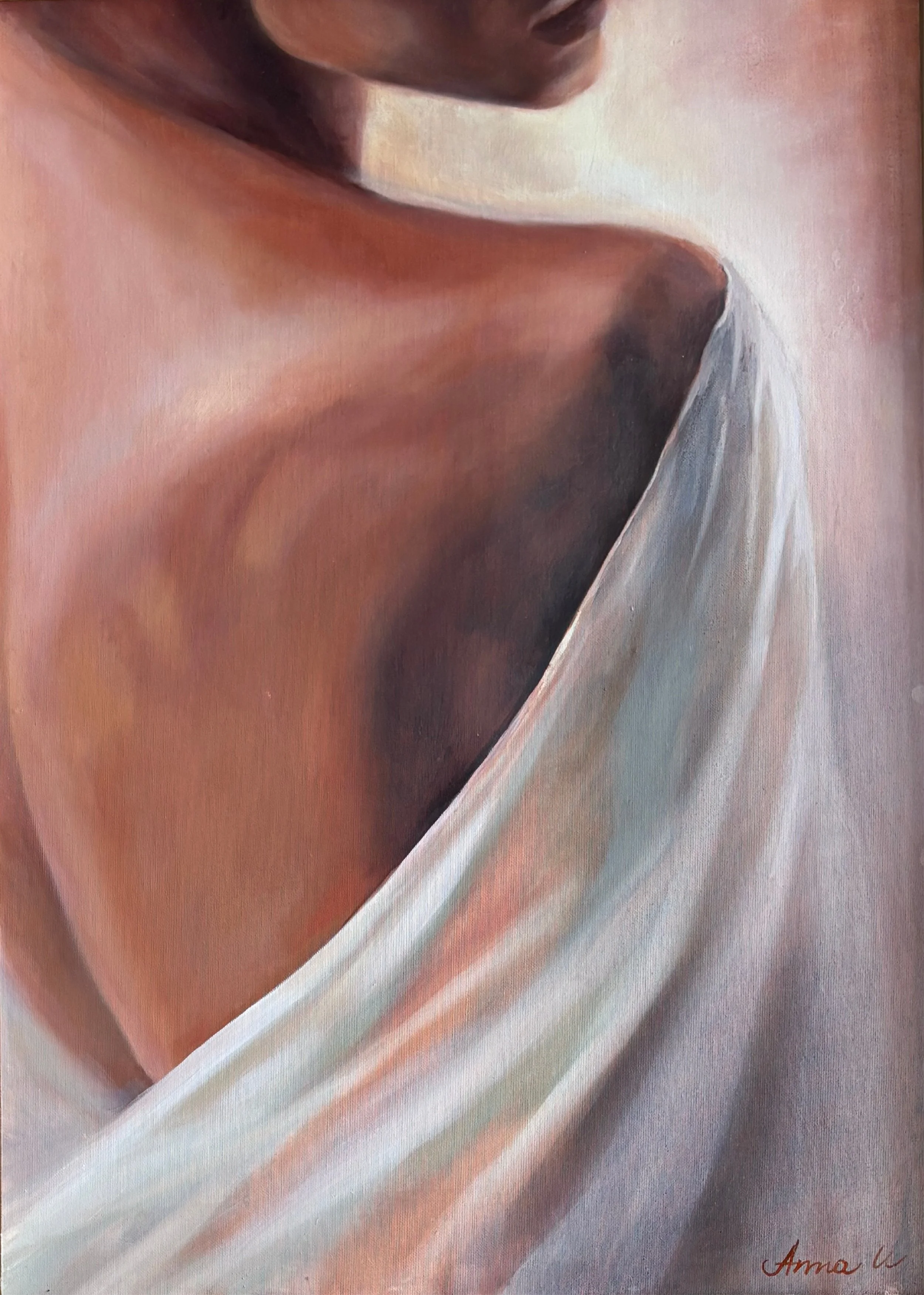 Where I begin - Oil on panel - 50x70 - 2026