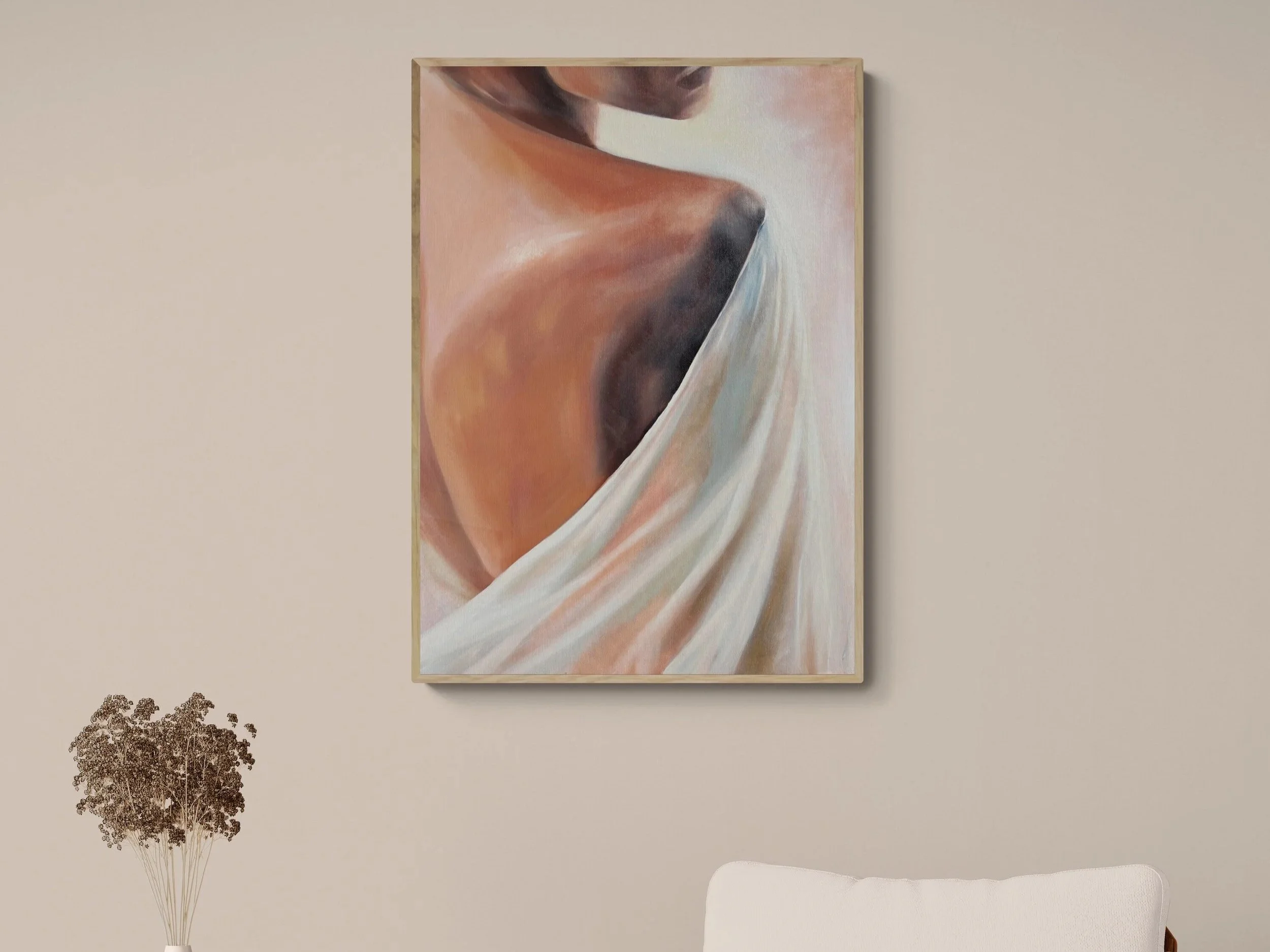 Where I begin - Oil on panel - 50x70 - 2026