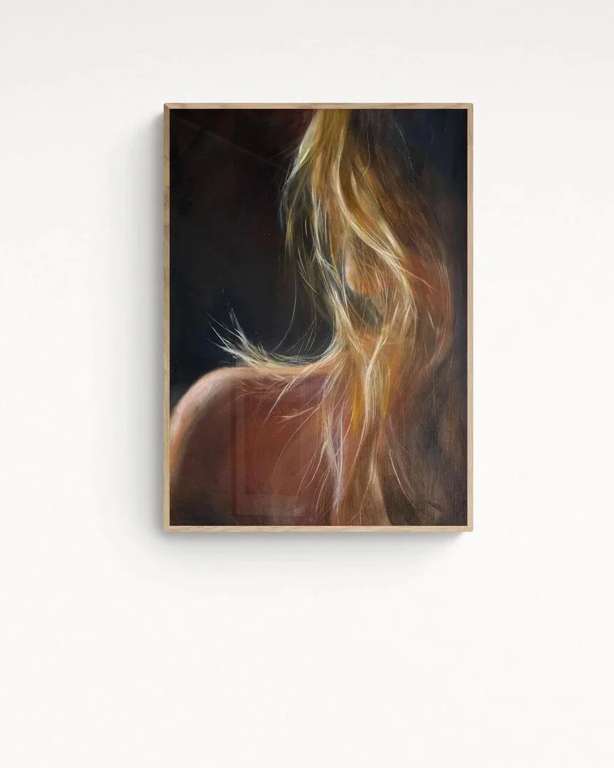 Where I glow - Oil on canvas - 50 x 70 cm - 2026