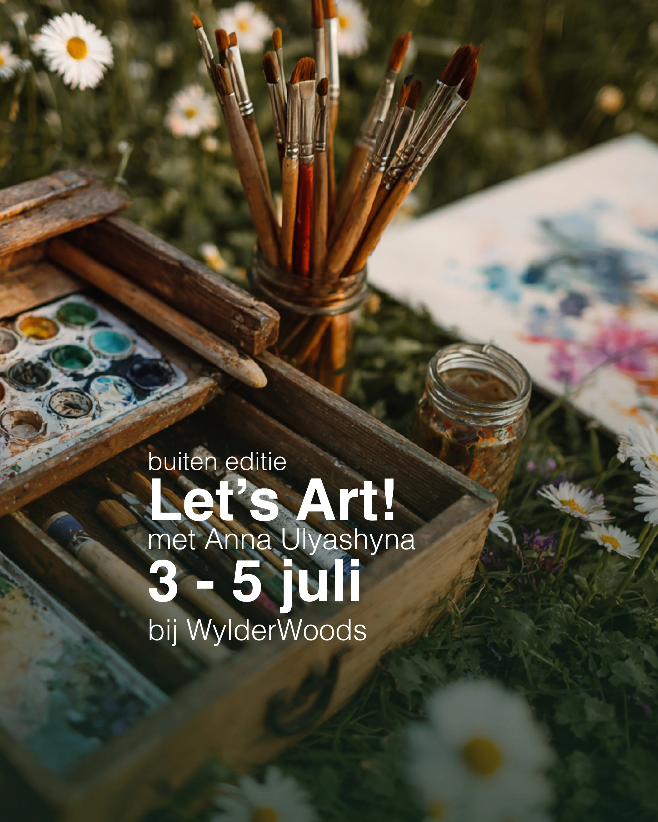 3-5 juli Let's Art! schilderweekend