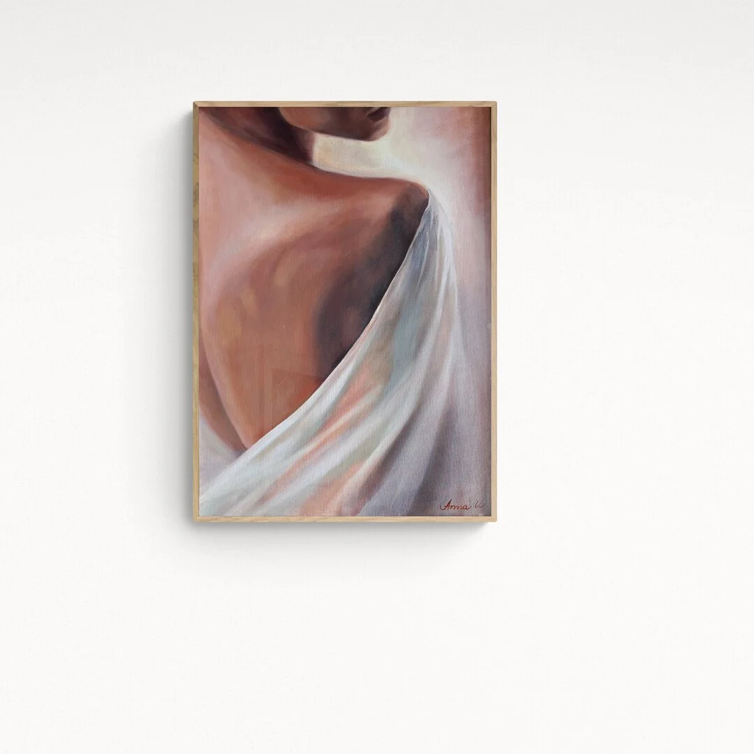 Where I begin - Oil on panel - 50x70 - 2026