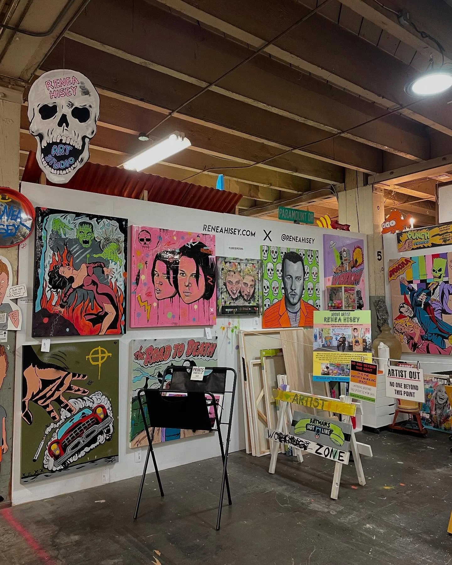 Come check out the studio on the first floor of the @memorydenpdx