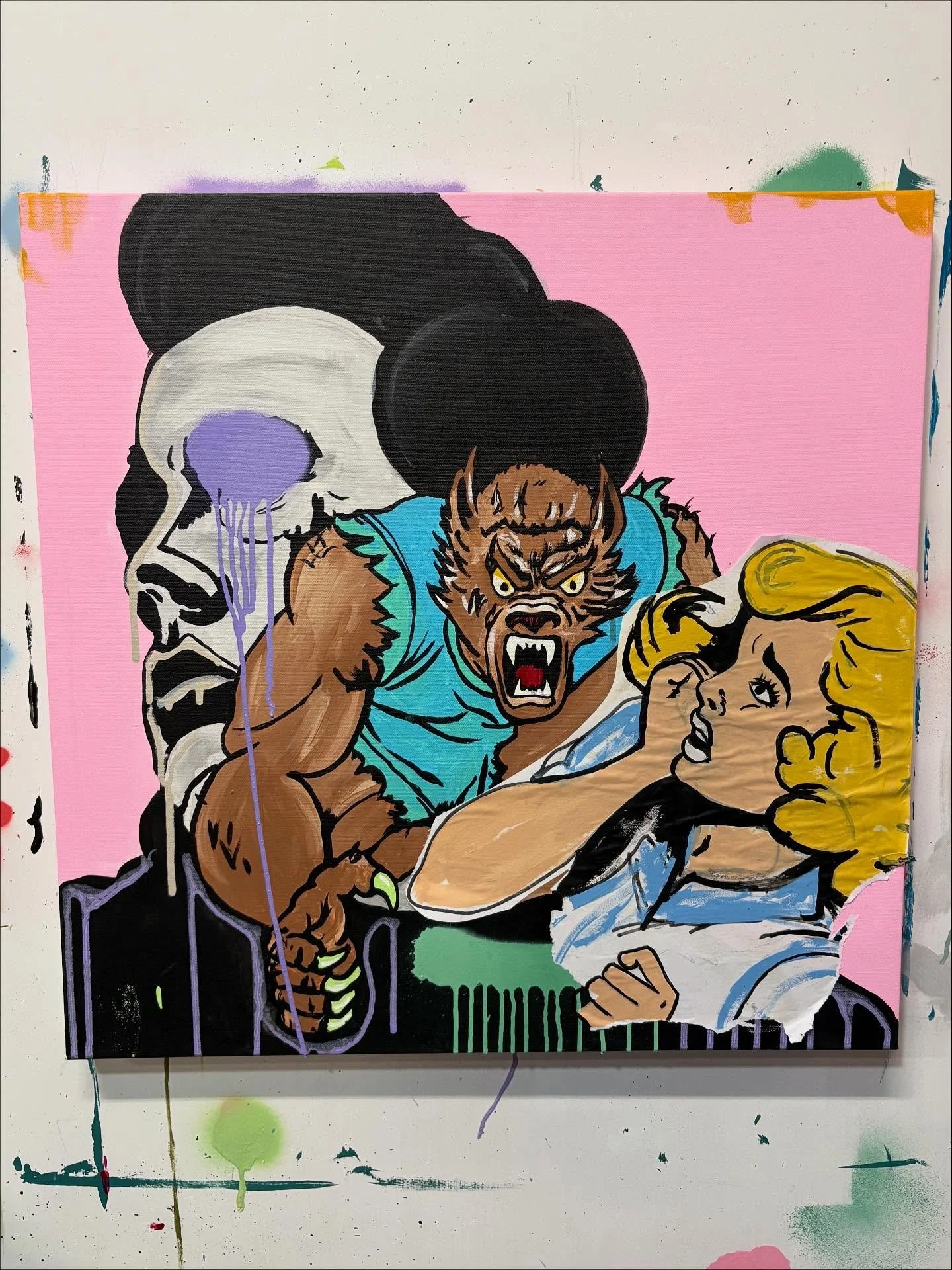 Been messing around with some pieces lately. Here&rsquo;s two of them. #wipartwork