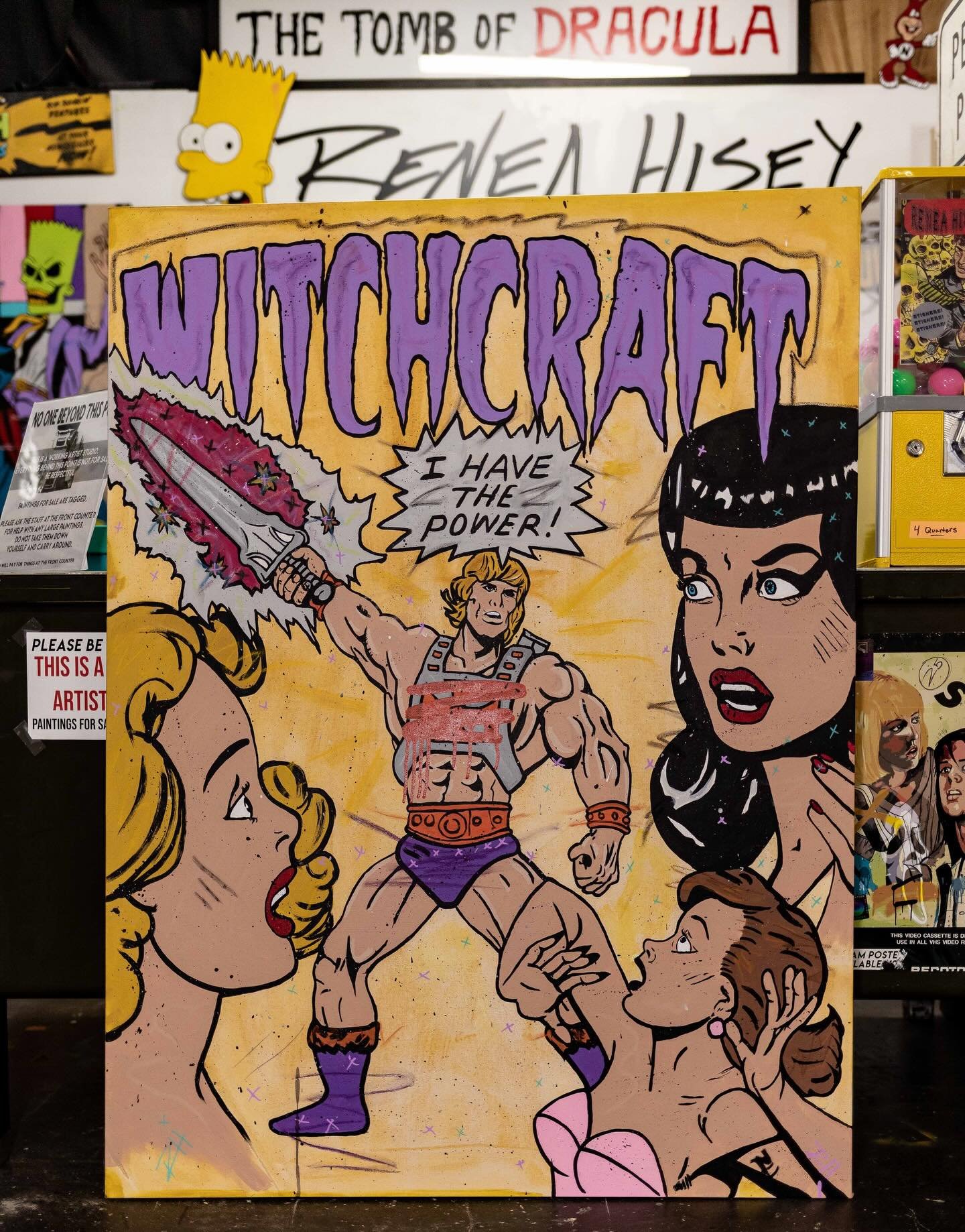 Excited to have this piece showing at @fordgallery.pdx 
With 40 of the PNW&rsquo;s best emerging and established female artists showing their best work in honor of Women&rsquo;s History Month for Club V.
Opening Reception Friday, March 6th from 6-9PM