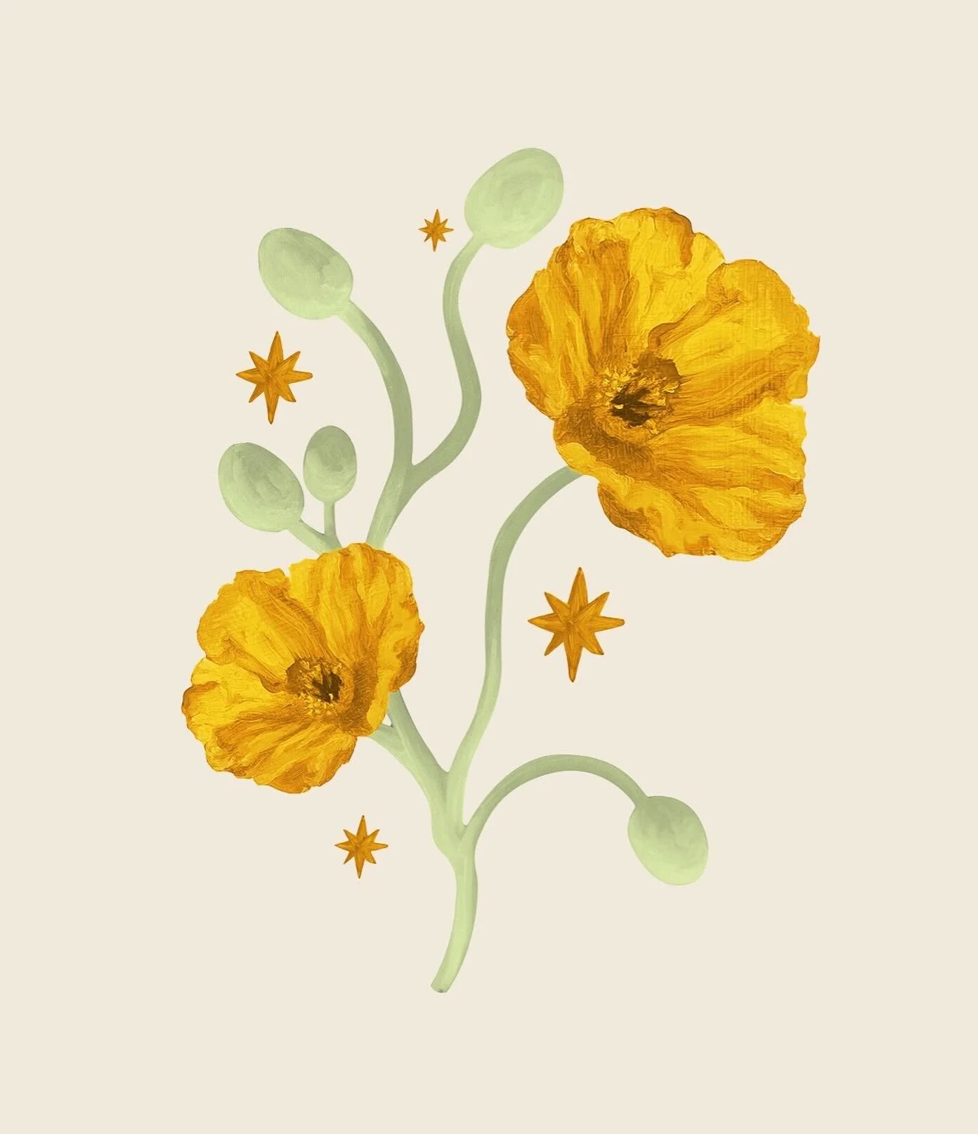 A hand painted and digitally coloured illustration from a recent project.