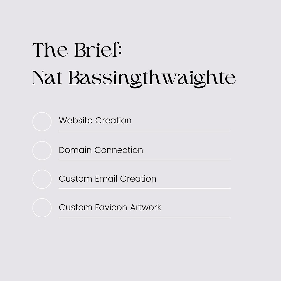 Some websites are timeless, I created this simplistic landing page for @natbassingthwaighte quite a few years ago.
Her favicon (the icon that sits next to your website title on a tab) is one of her tattoos, I took a photo of the star and traced it on