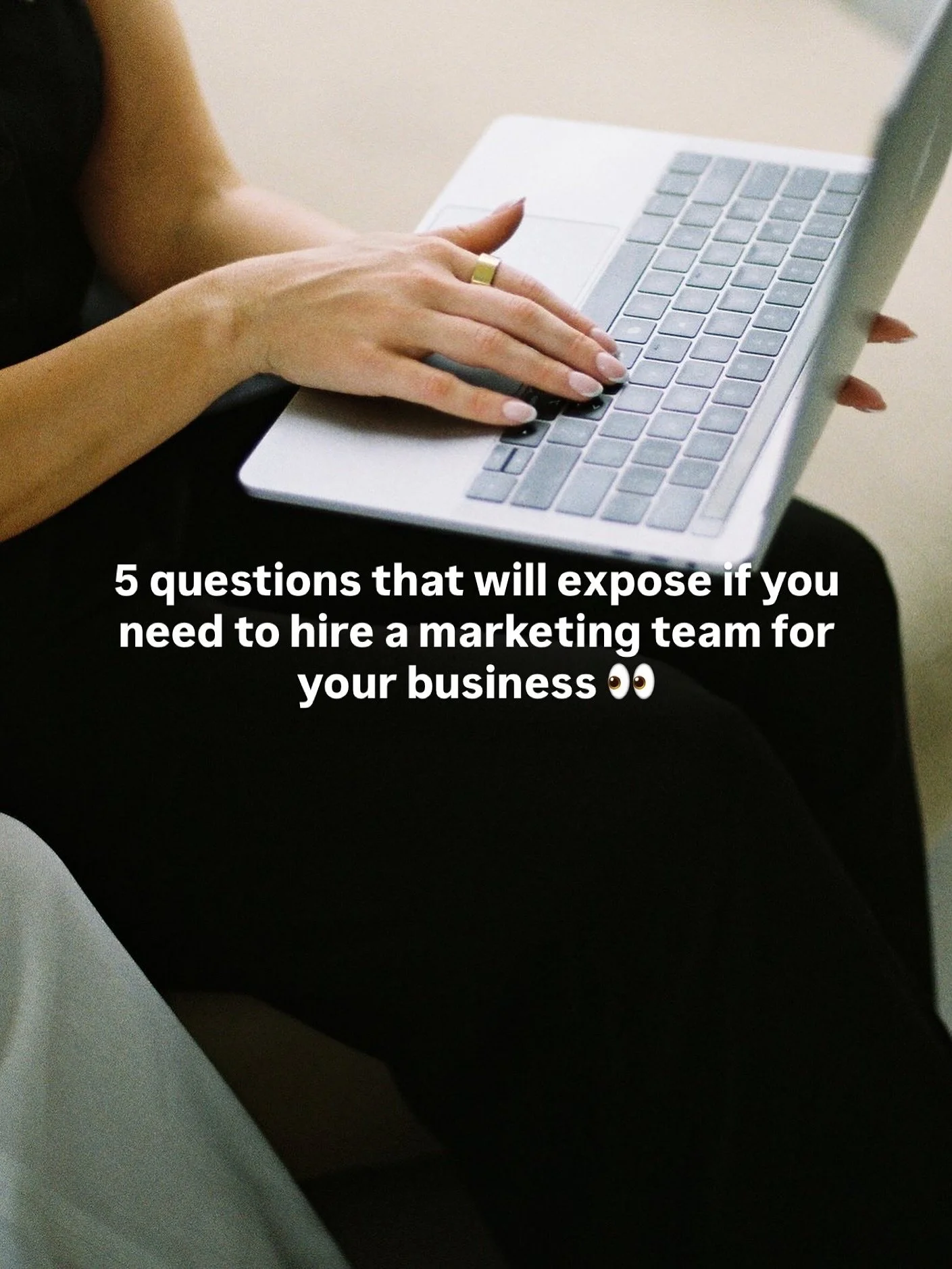 Most business owners don&rsquo;t fail because of bad ideas, they fail because of inconsistent marketing. 👀 Ask yourself these questions and find out if you&rsquo;re ready to delegate the creative that drives real growth. (AKA call us or slide into o