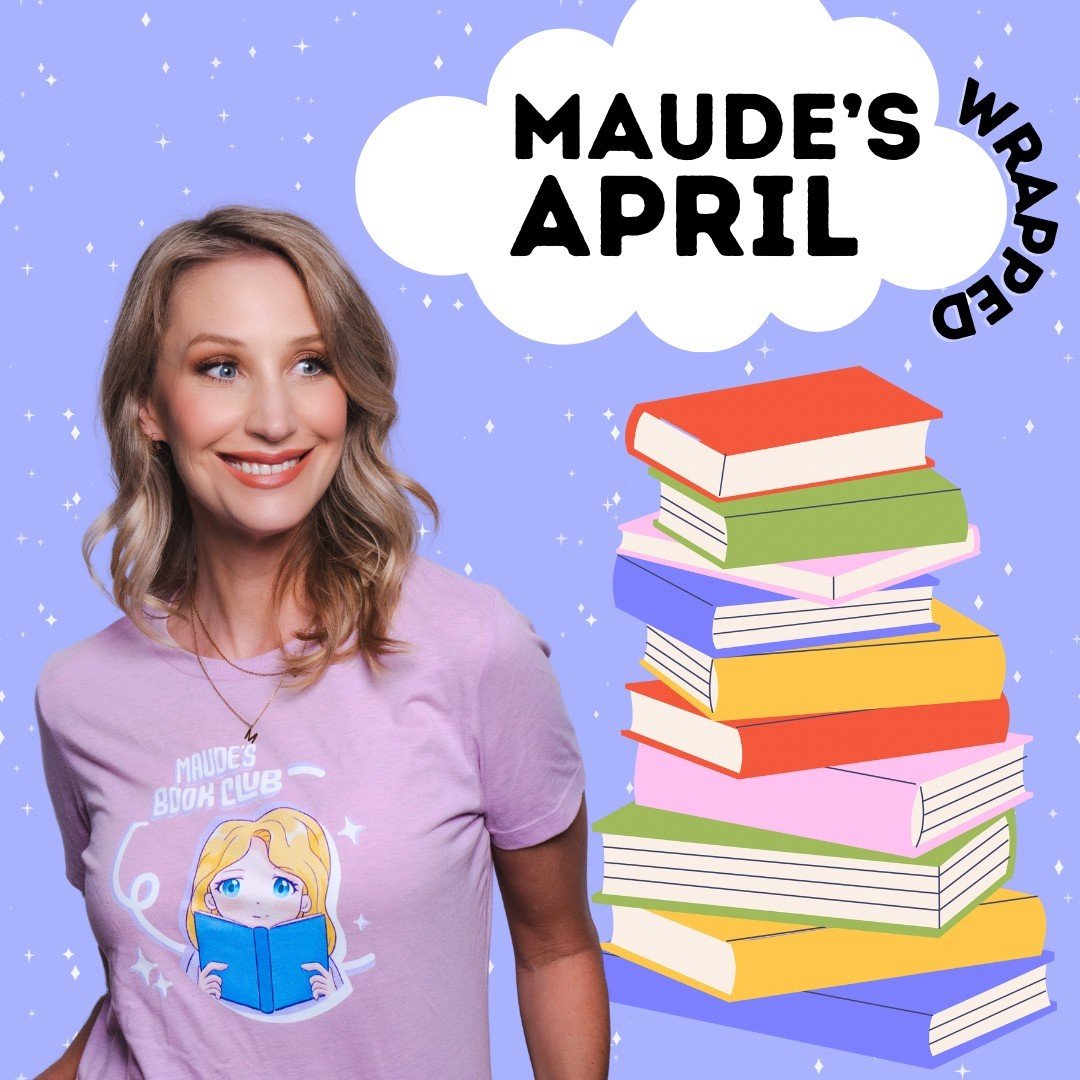 Goodbye April!

Here is what Maude read last month!

What were your top 3 books in April?
Let us know in the comments!

🏷️ #Bookstagram #booktok #bookobsessed #bookrecommendations #booklovers #bookclub #bookish
