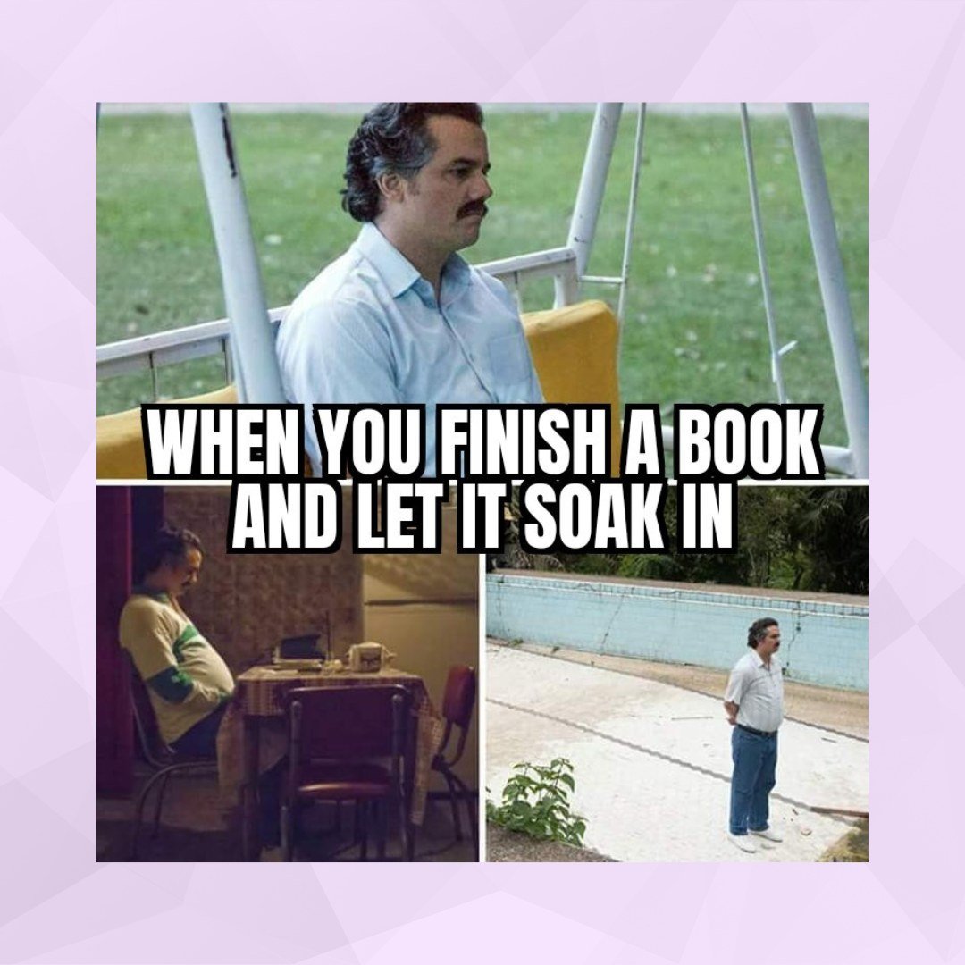 Cue the sad violin 🎻

🏷️ #Bookstagram #booktok #bookobsessed #bookrecommendations #booklovers #bookclub #bookishmeme